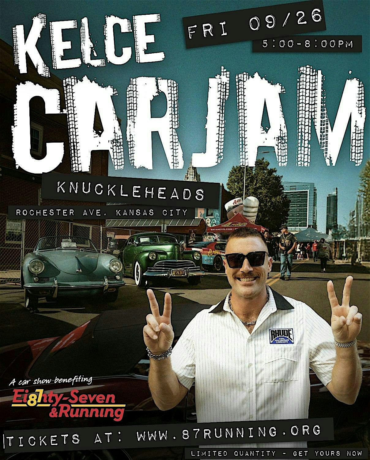 Kelce Car Jam 2025 at Knuckleheads – Kansas City, MO