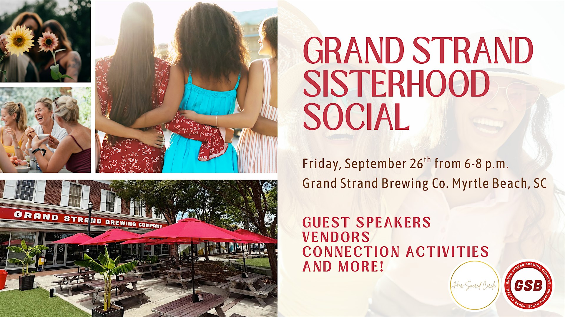 Grand Strand Sisterhood Social at Grand Strand Brewing Company – Myrtle Beach, SC