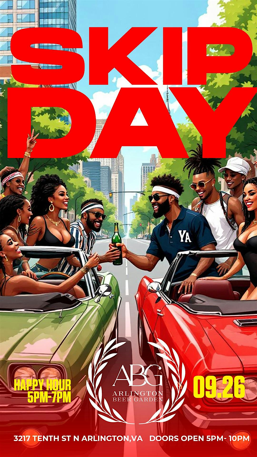 Skip Day Vol. 2 at ABG at Arlington Beer Garden – Arlington, VA