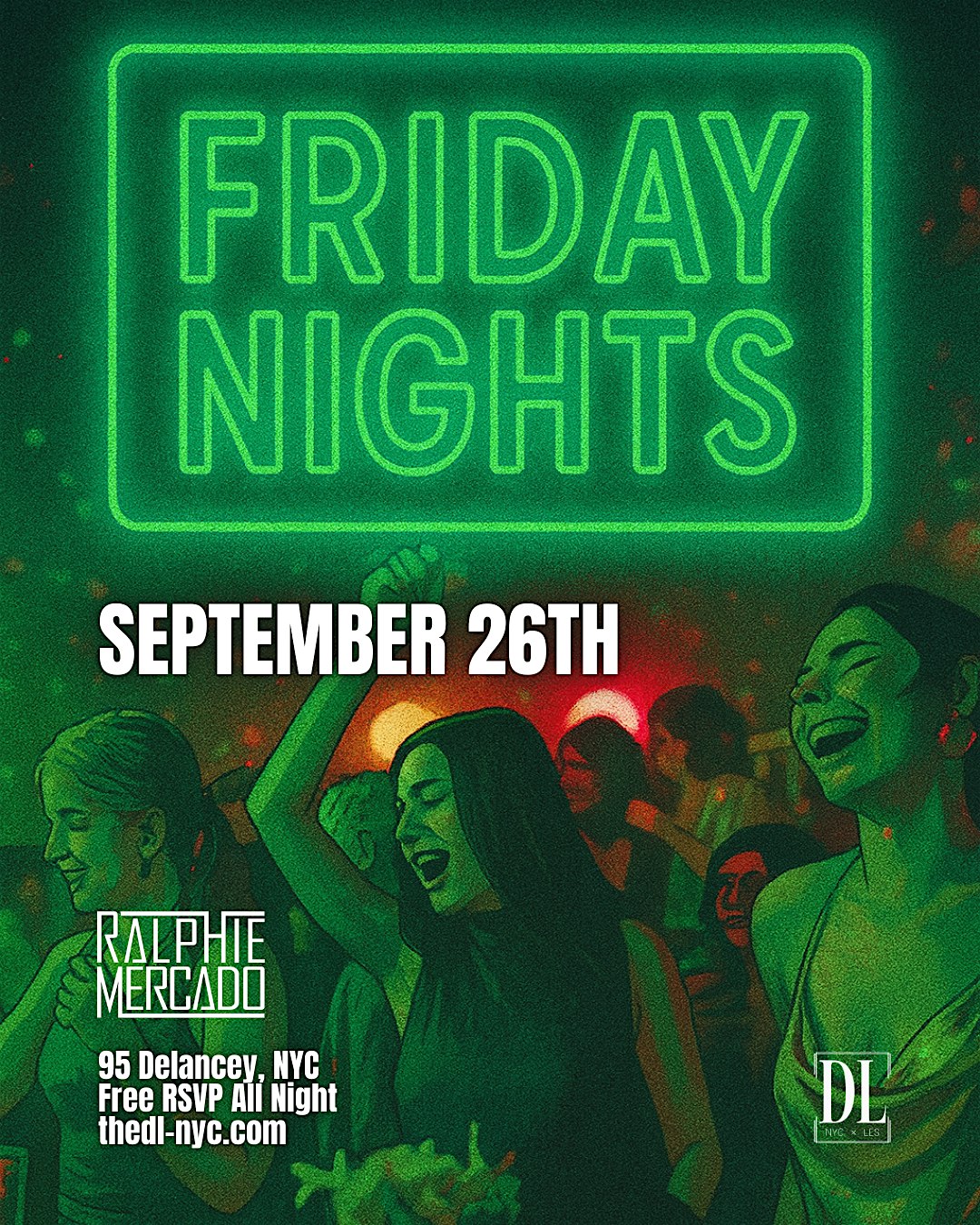 Friday Nights @ The DL at The DL | Best Rooftop Lounge NYC – New York, NY