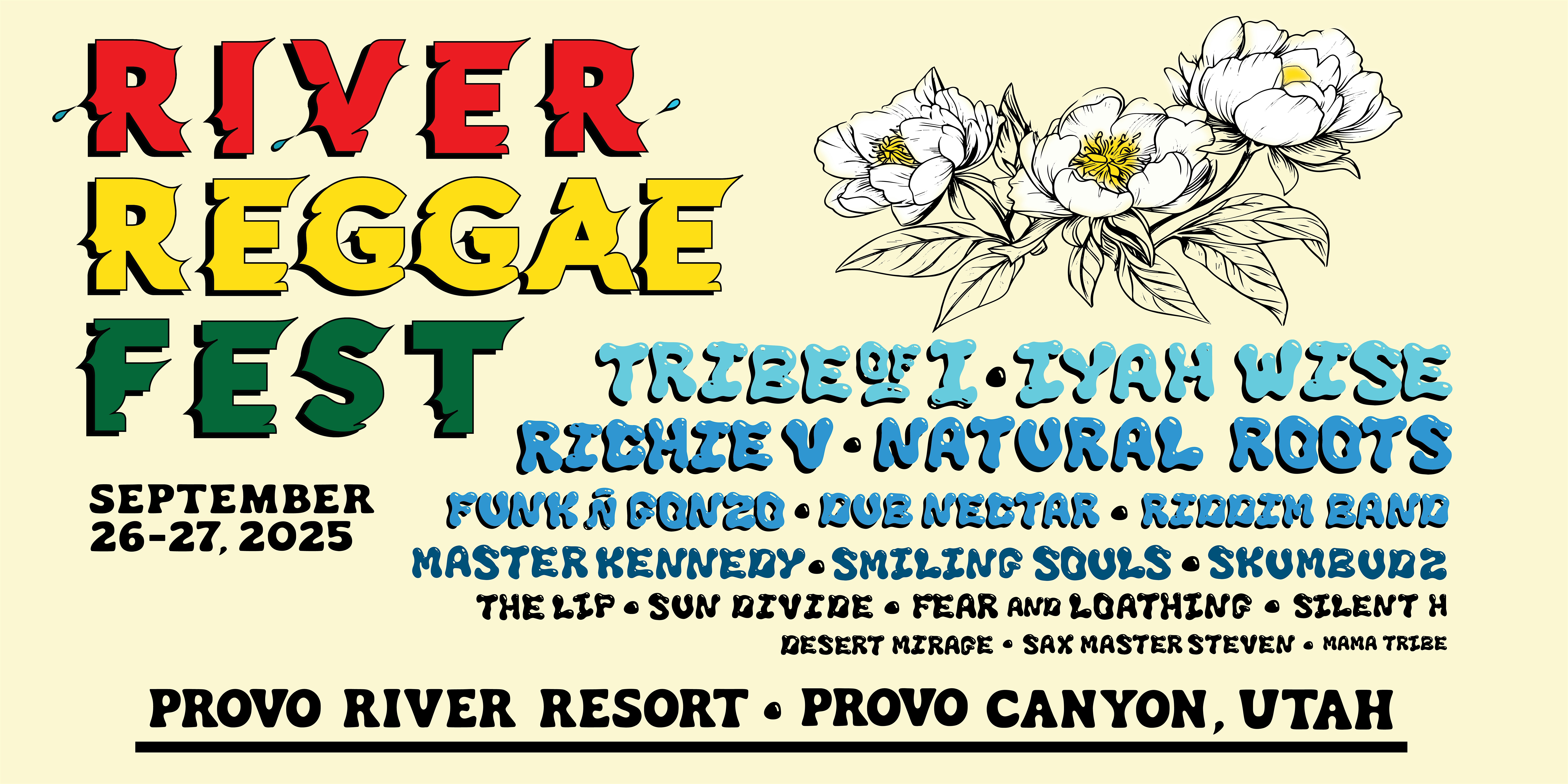 River Reggae Fest at Provo River Resort – Wallsburg, UT