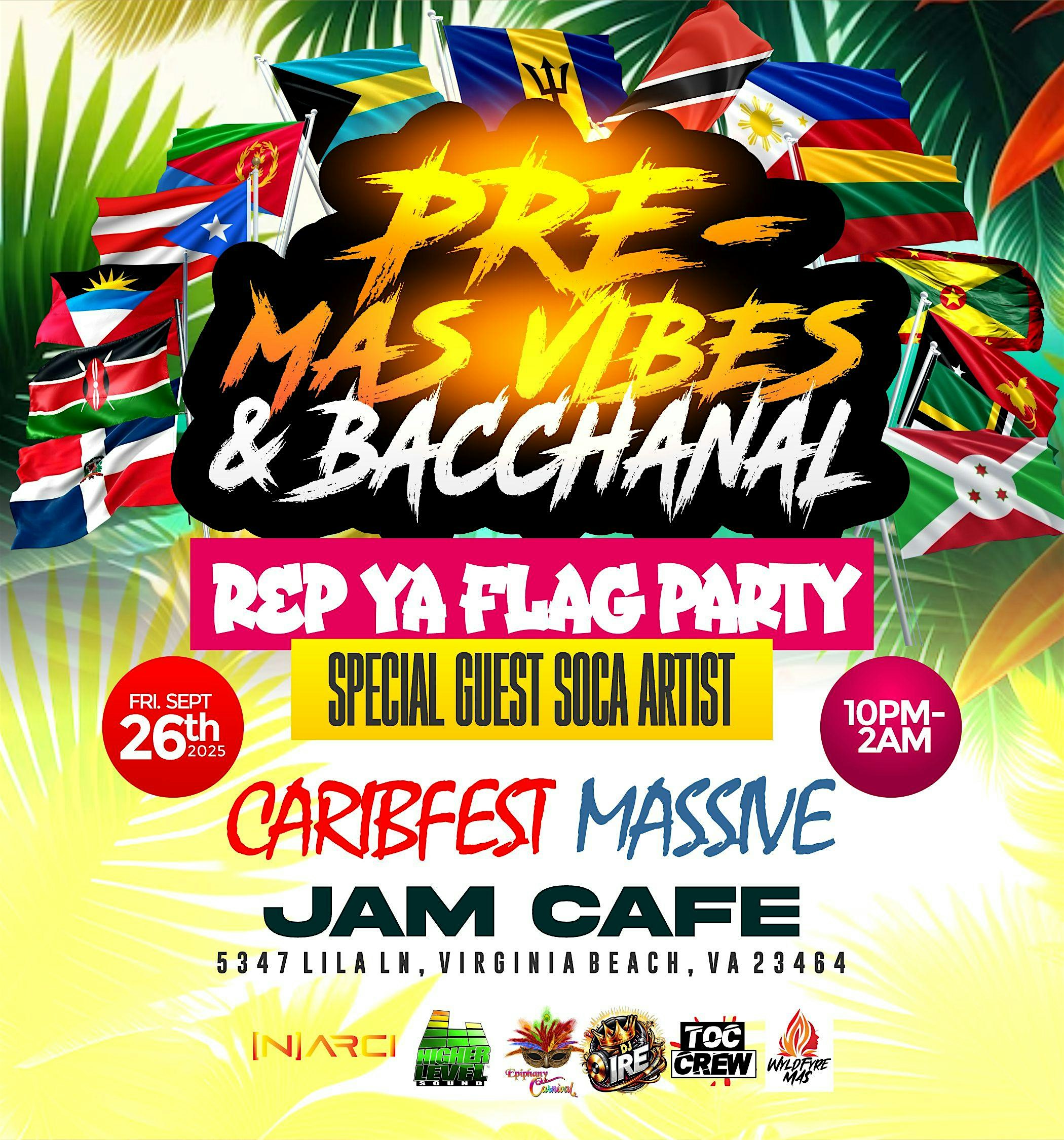 REP YA FLAG! at JAM Cafe – Virginia Beach, VA