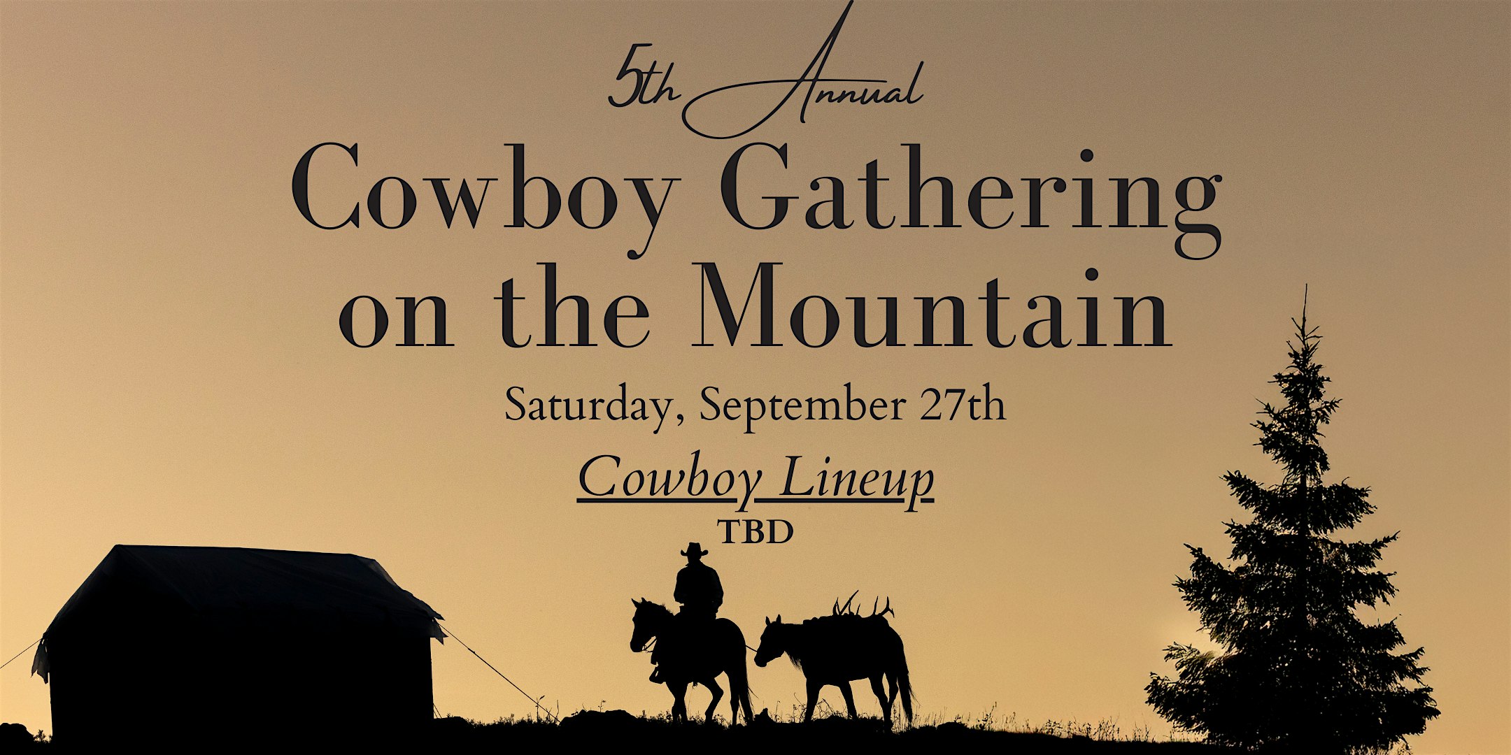 5th Annual Cowboy Gathering on the Mountain at Trappers Lake Lodge – Meeker, CO