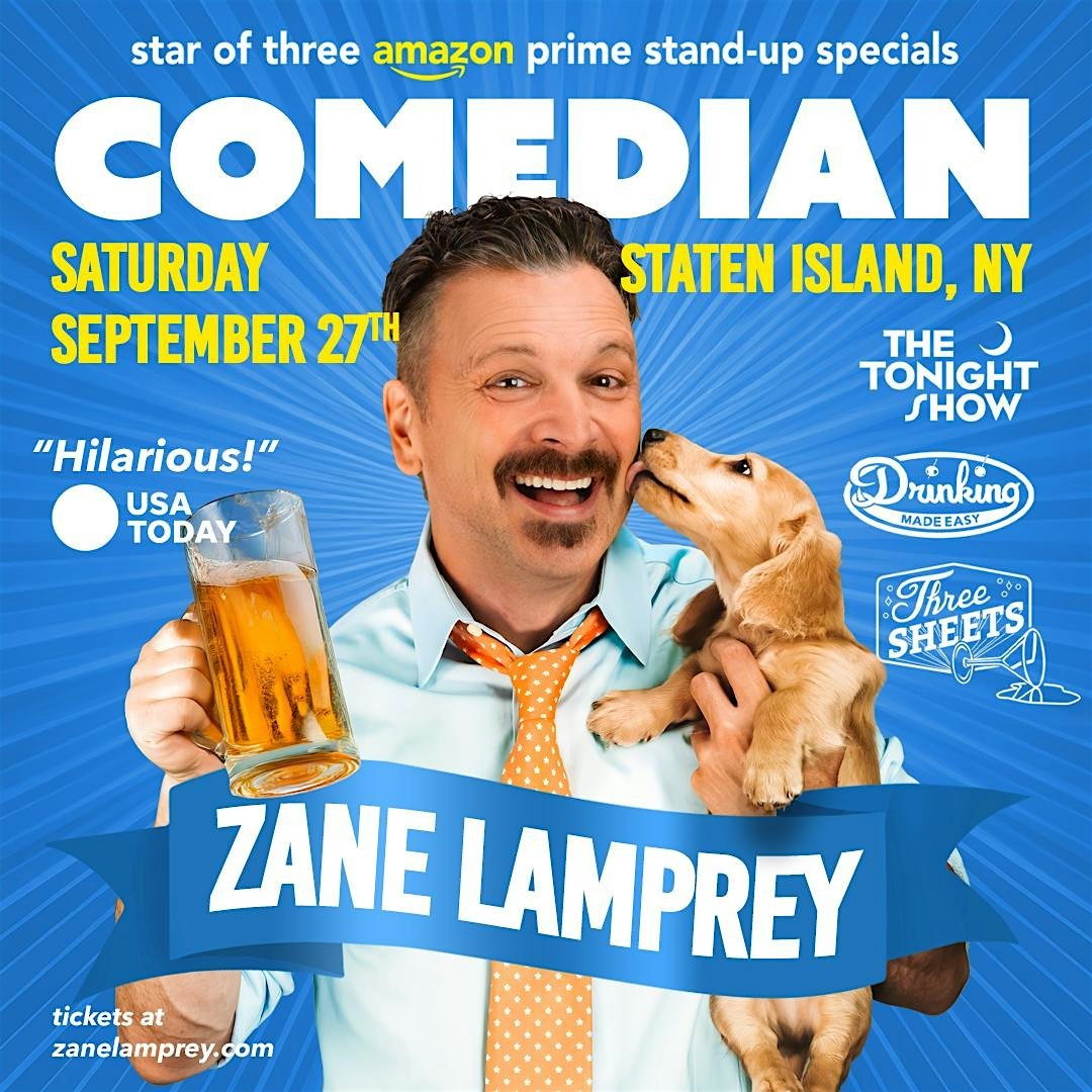 Zane Lamprey • ANOTHER ROUND! comedy tour • Staten Island, NY at The Flagship Brewing Company – Staten Island, NY