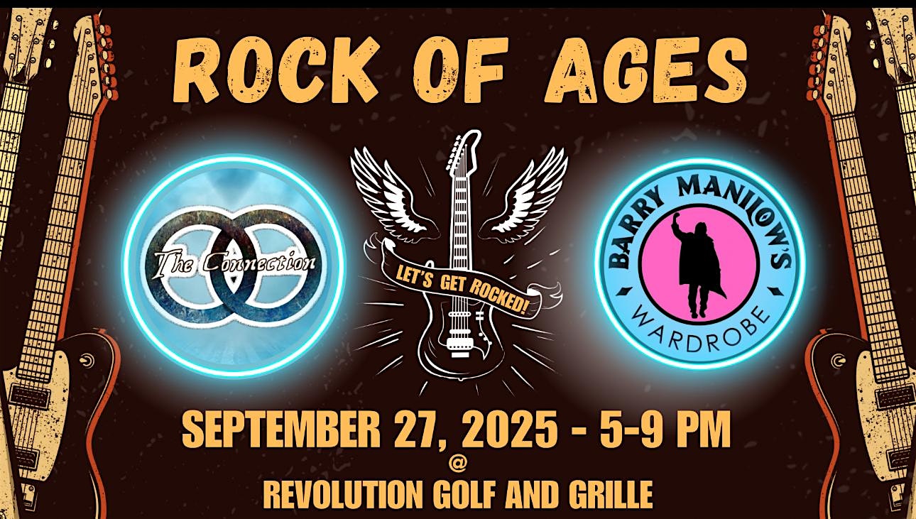 ROCK OF AGES: Barry Manilow’s Wardrobe and The Connection at Revolution Golf and Grille – Williamsburg, VA