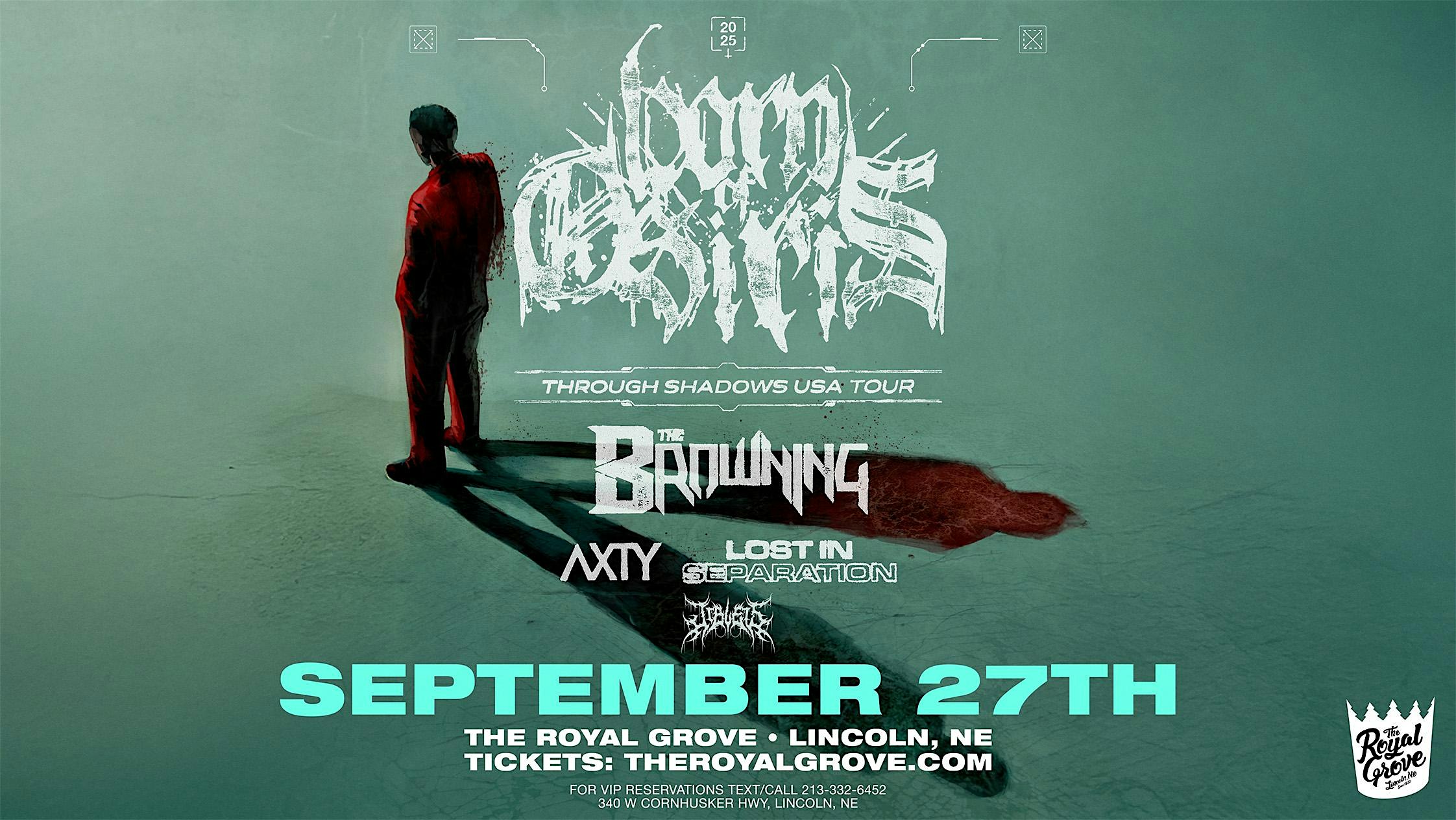Born Of Osiris “Through Shadows USA Tour” at 340 W Cornhusker Hwy – Lincoln, NE