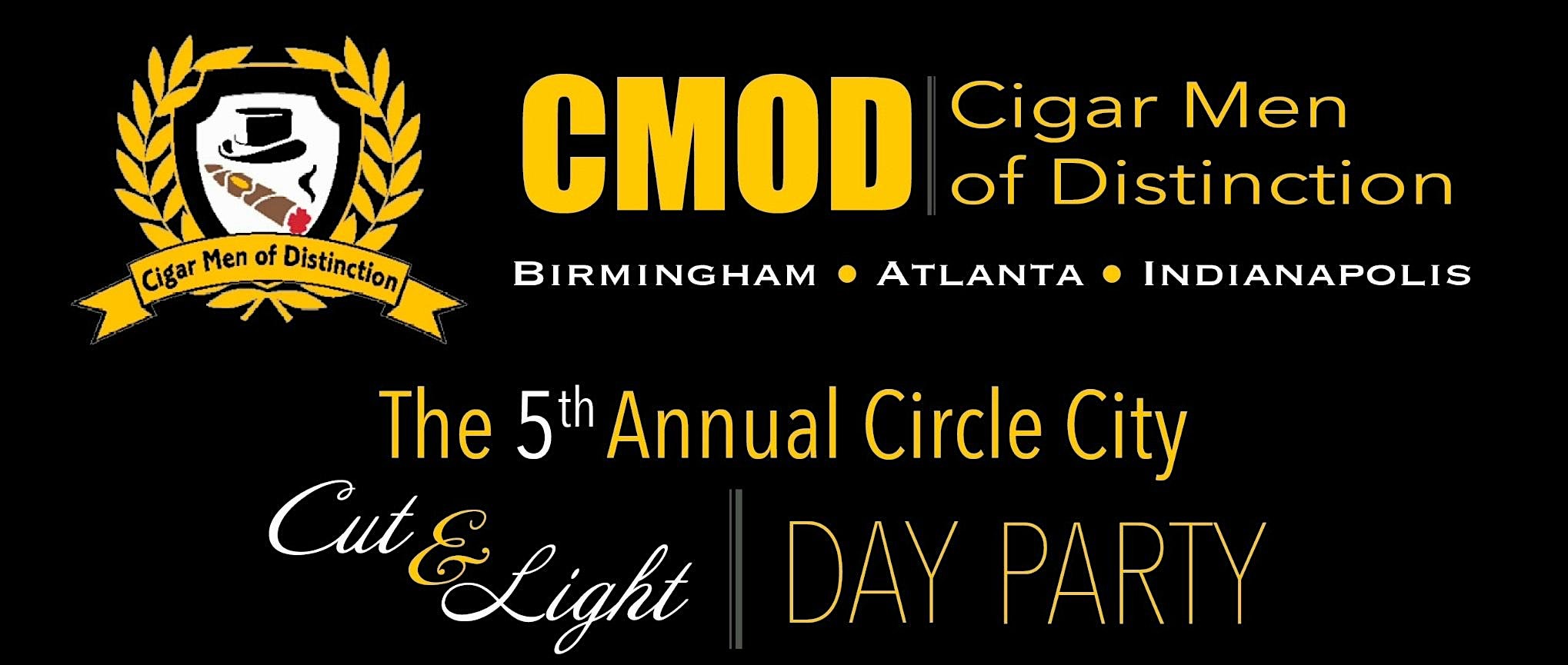 The 5th Annual Circle City Cut & Light Day Party -Featuring Bashiri Asad at Burn by Rocky Patel – Indianapolis, IN