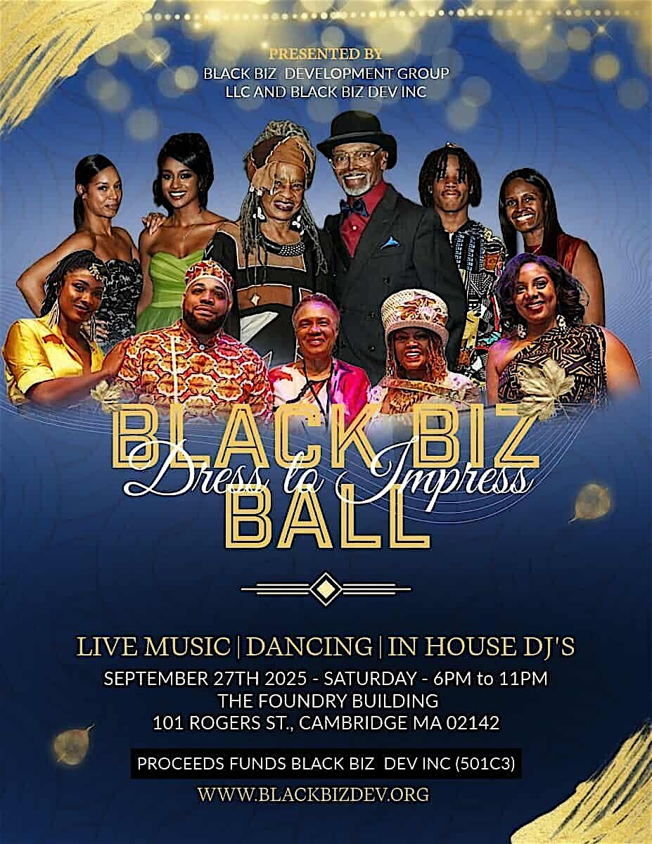 The Black Biz Ball at The Foundry – Cambridge, MA