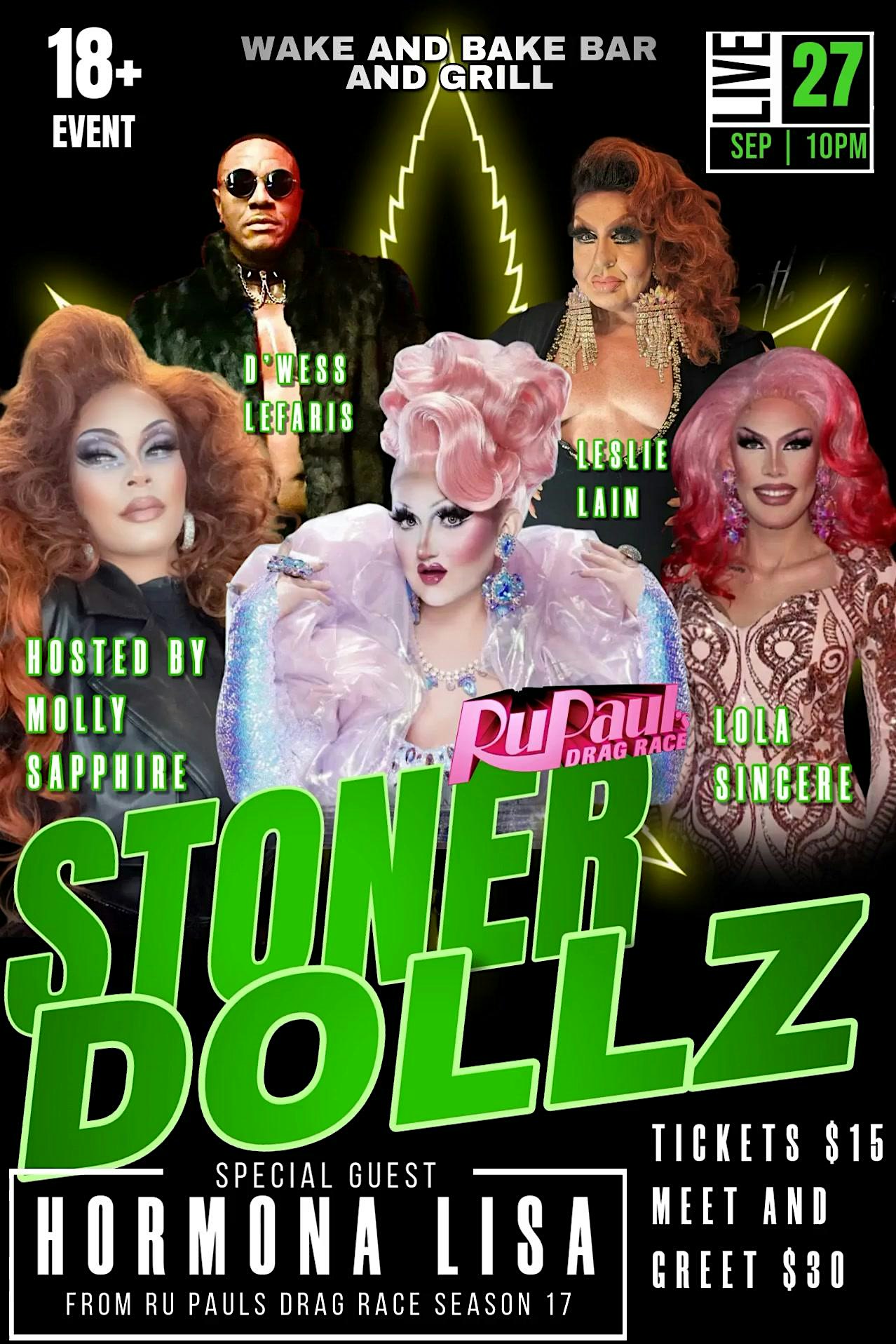 STONER DOLLZ FT. HORMONA LISA at Wake N Bake Bar & Grill – Anderson, SC