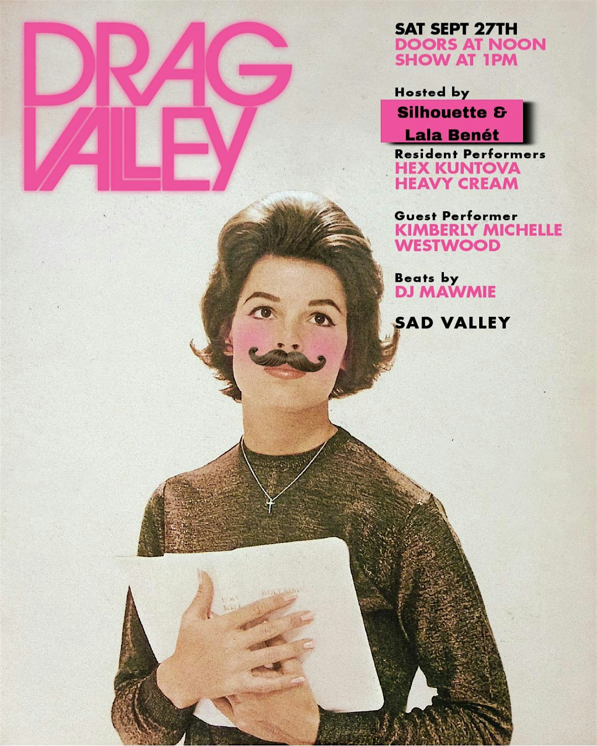 Drag Valley Brunch: September 27th at Sad Valley – Portland, OR