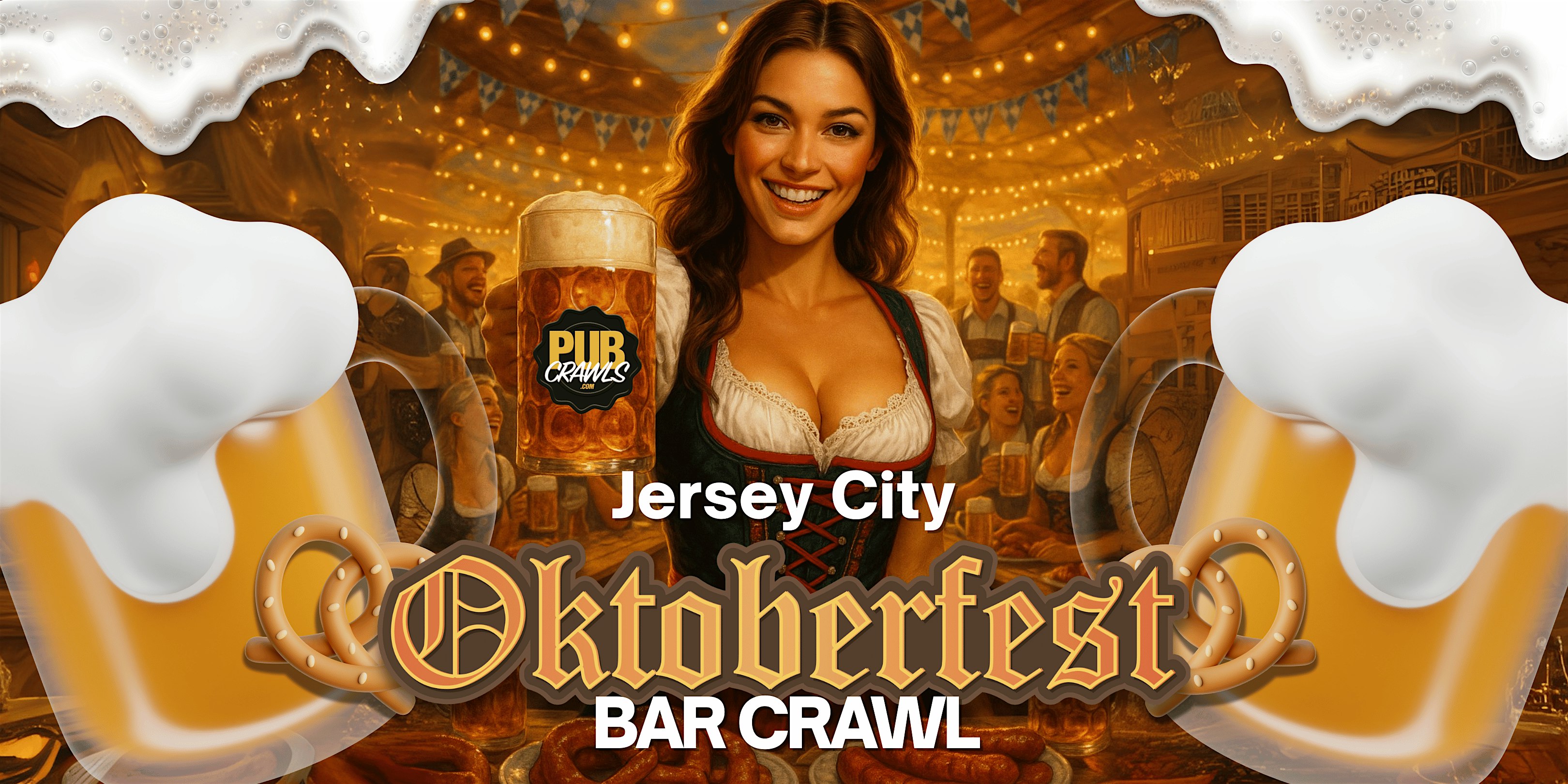 Jersey City Oktoberfest Bar Crawl at BOOTS & BONES – Jersey City, NJ