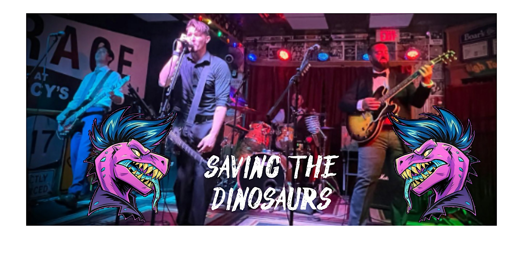 Saving The Dinosaurs at Redline Music Stage at K1 Speed – Mount Kisco, NY