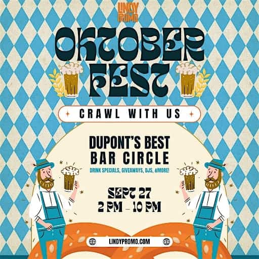 DC’s Oktoberfest Bar Crawl at Blue Moon DC Lounge – Washington, DC