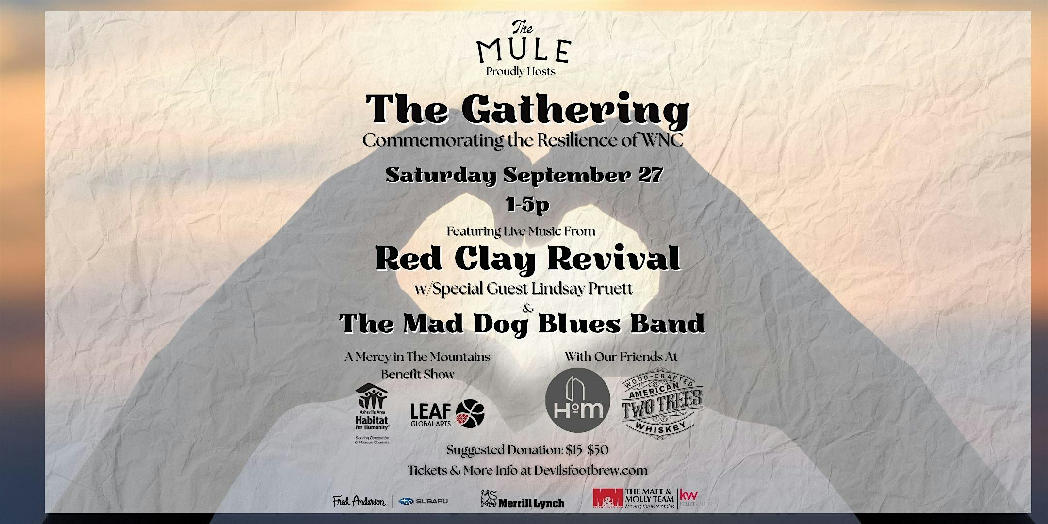 The Gathering at The Mule at Devil’s Foot Beverage – Asheville, NC