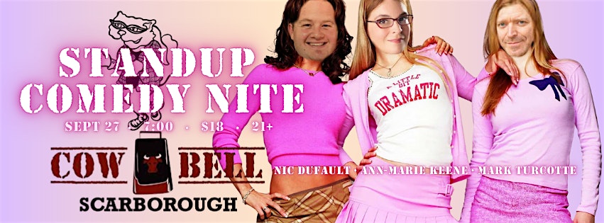 Cat’s Meow Comedy at Cowbell Scarborough at Cowbell Scarborough – Scarborough, ME