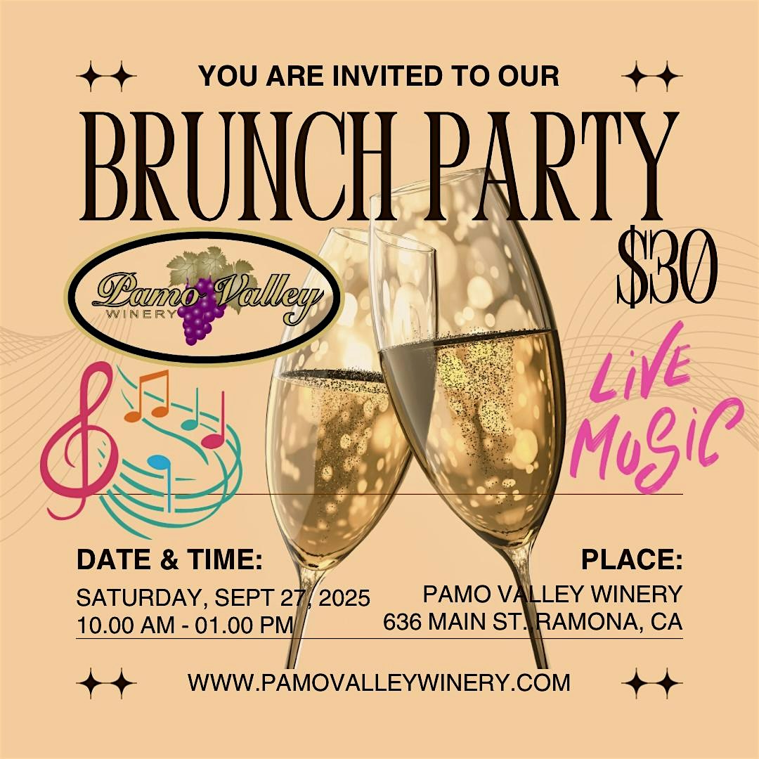 Sip Happens Saturday! at Pamo Valley Winery – Ramona, CA