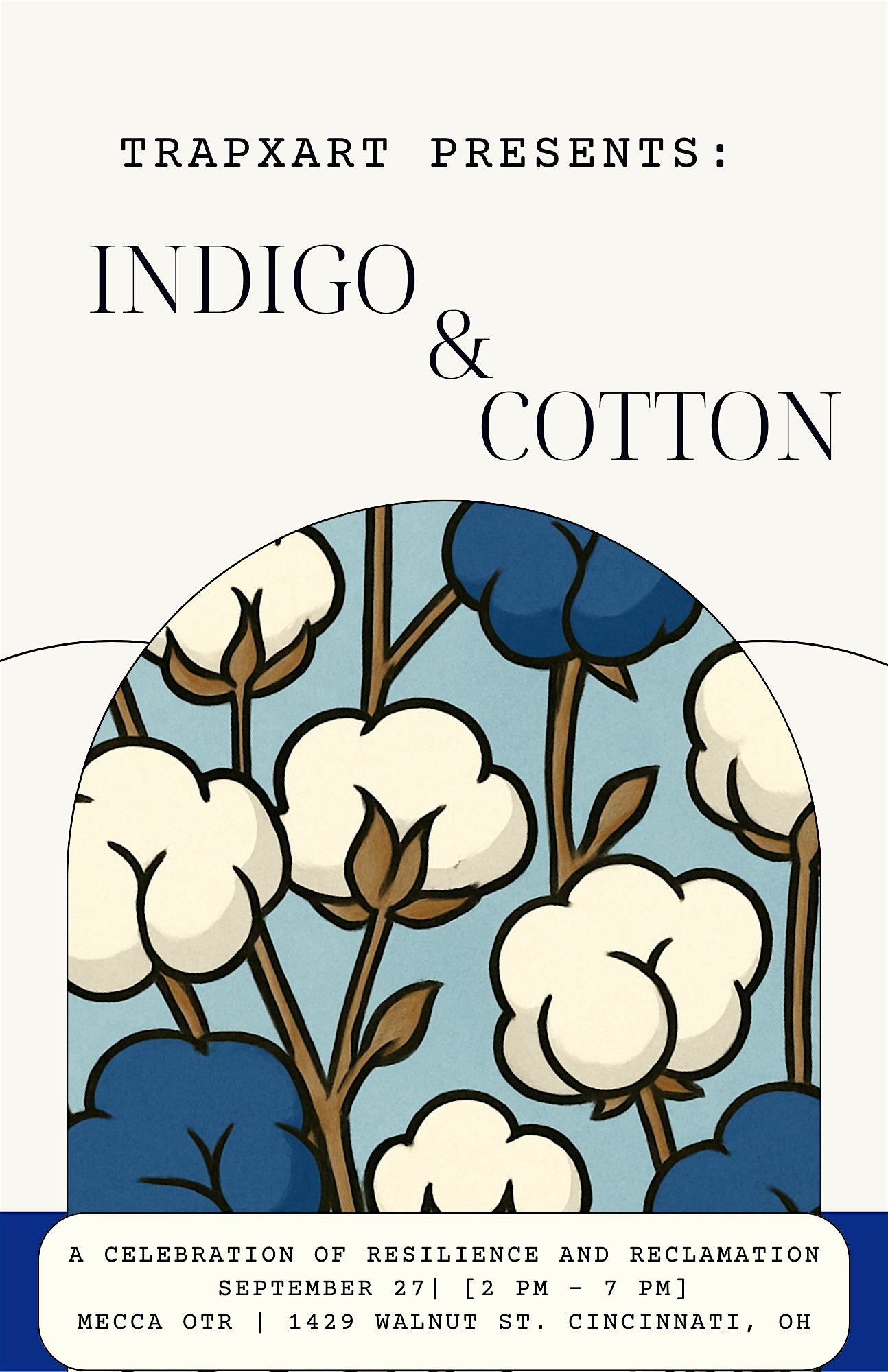 Indigo & Cotton at MECCA OTR – Cincinnati, OH