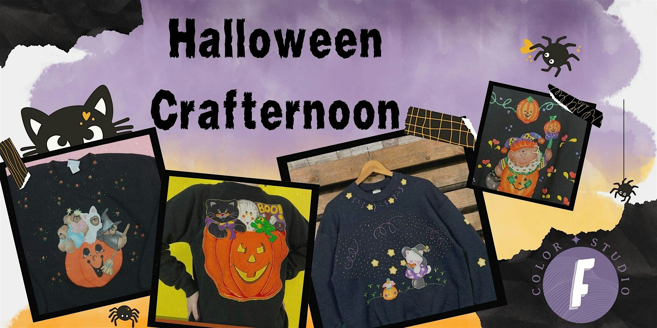 Fringe Spooky Crafternoon: DIY Tee & Sweatshirt Night at 860 S Church St – Greenville, SC