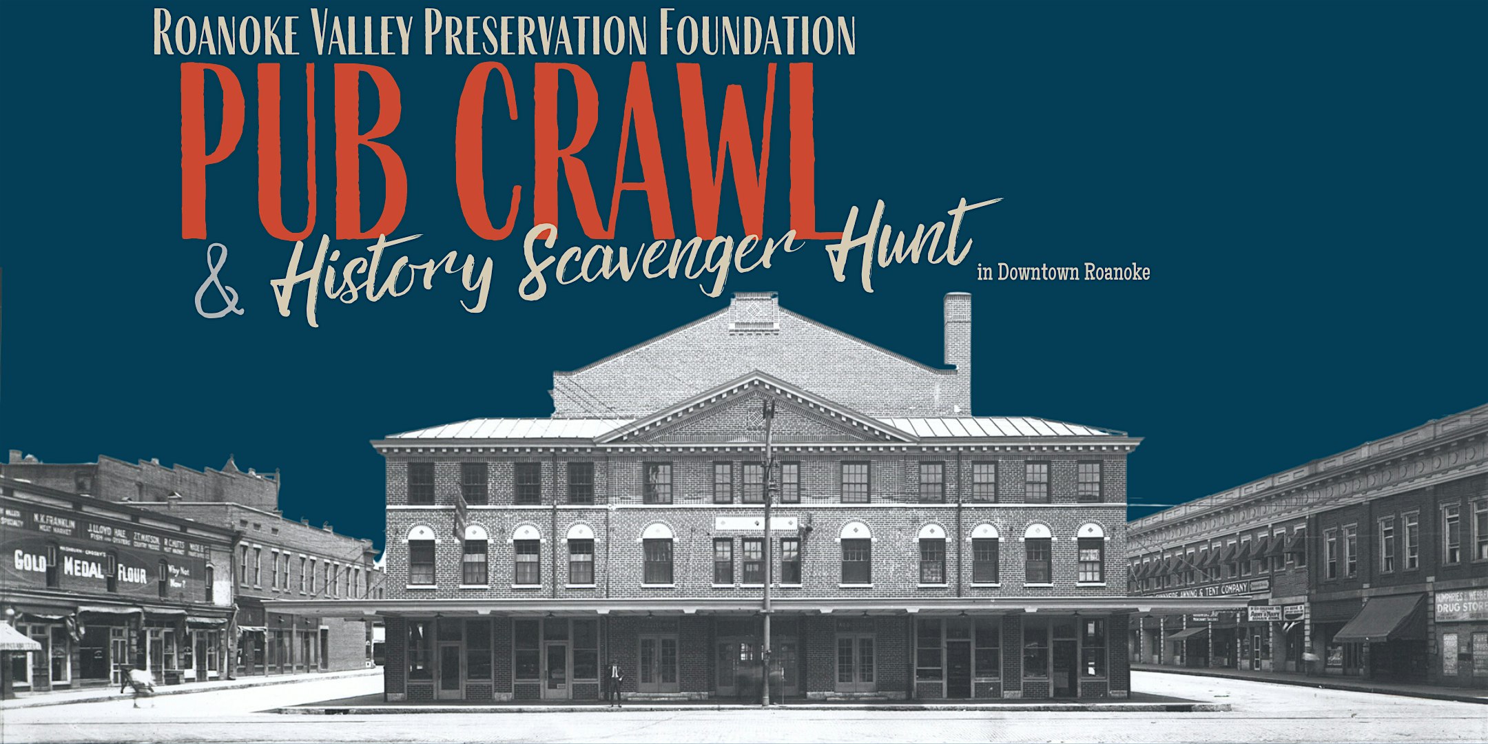 Roanoke Valley Preservation Foundation Pub Crawl & History Scavenger Hunt at Corned Beef & Co Inc. – Roanoke, VA
