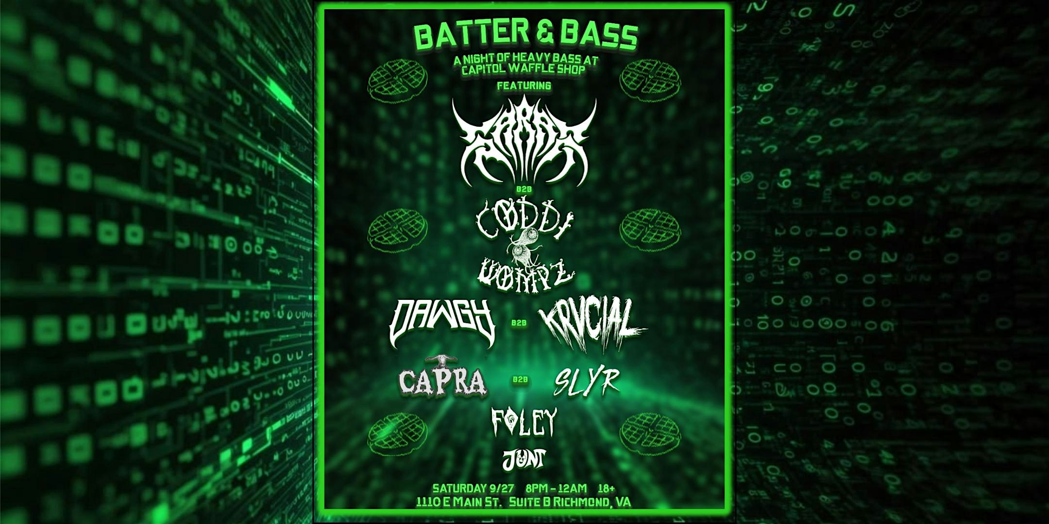 Batter & Bass at Capitol Waffle Shop – Richmond, VA