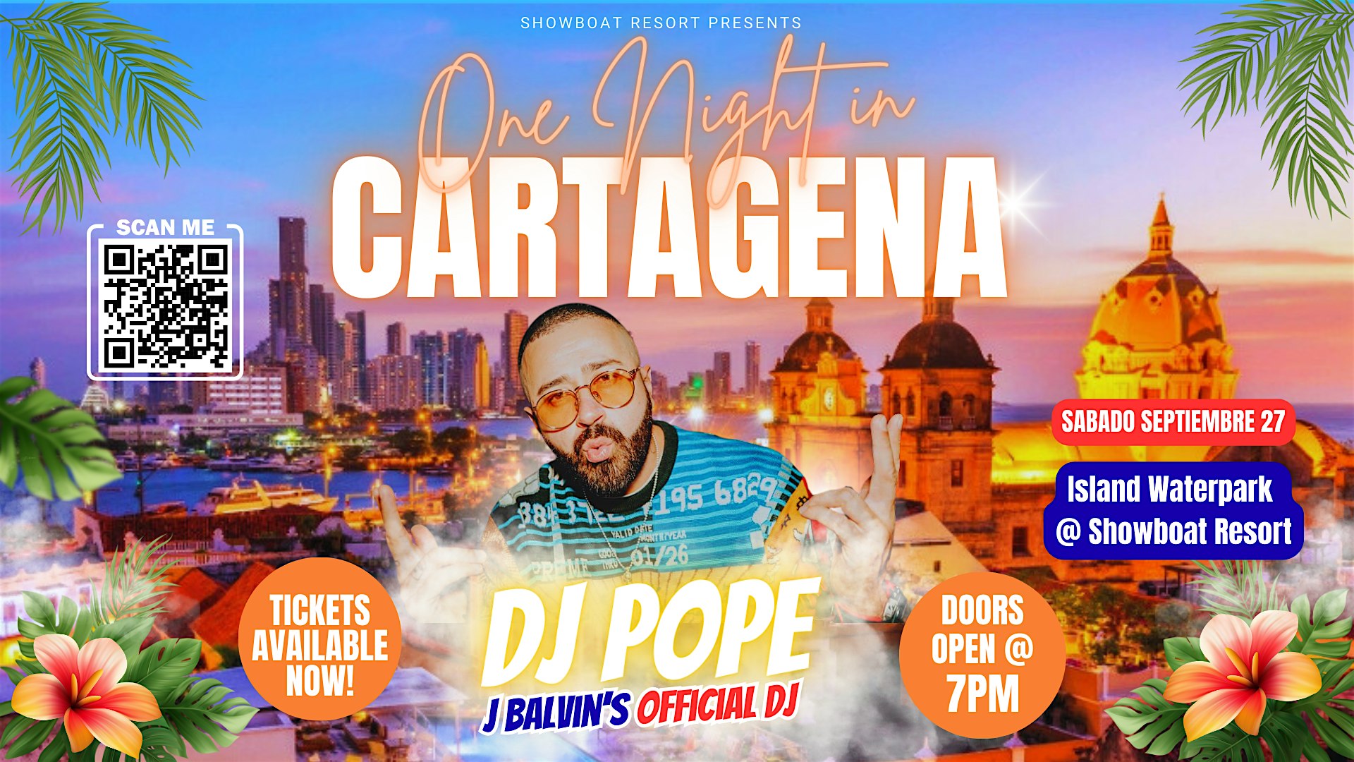 One Night in CARTAGENA at Island Waterpark at Showboat – Atlantic City, NJ