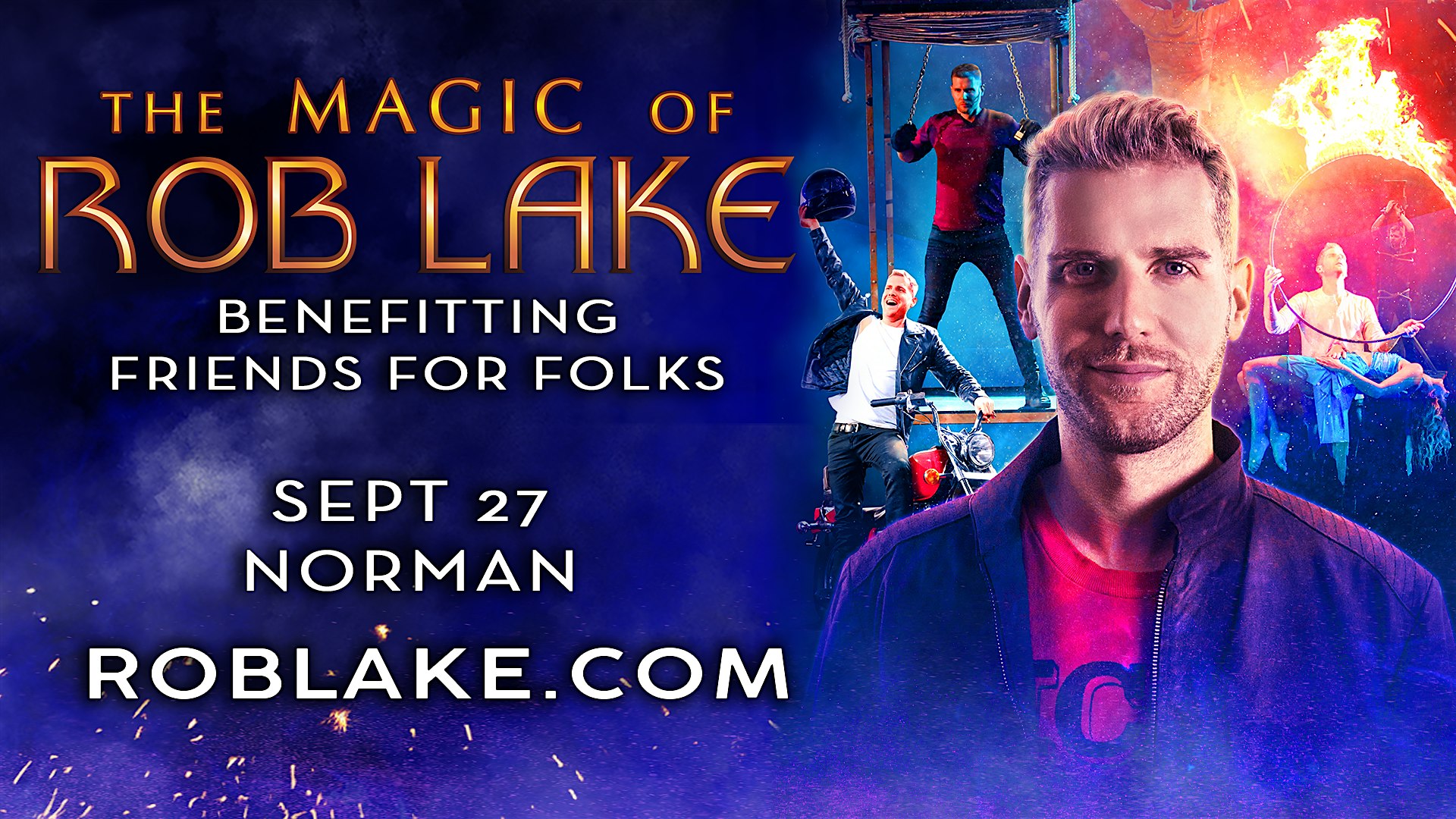 The Magic of Rob Lake LIVE! at Nancy O’Brian Center for the Performing Arts – Norman, OK
