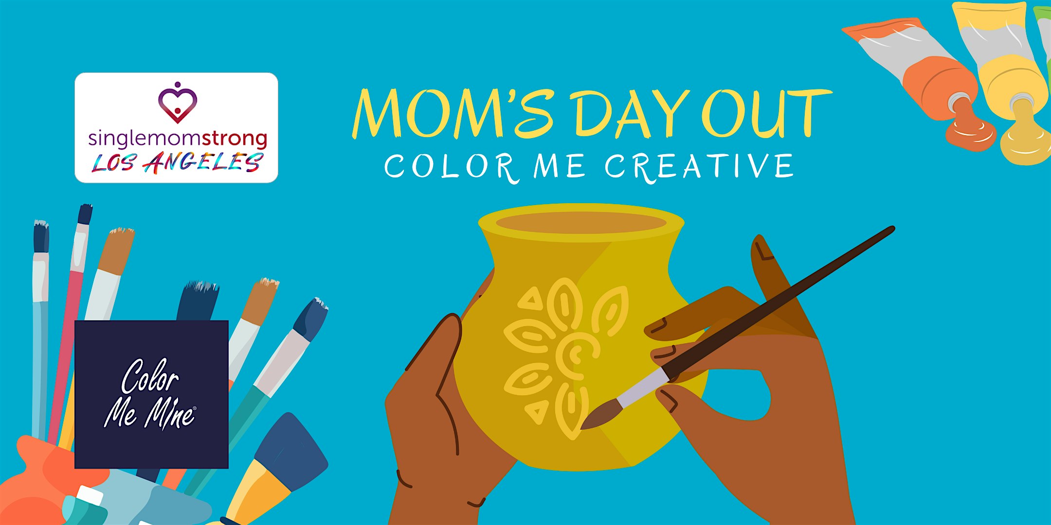 Mom’s Day Out: Color Me Creative with Single Mom Strong LA at 5230 Pacific Concourse Dr ste 400 – Los Angeles, CA
