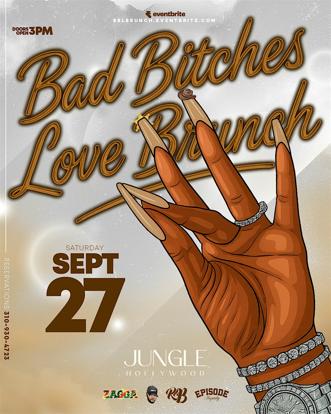 Bad Bitches Love Brunch at Jungle Hollywood – Los Angeles, CA