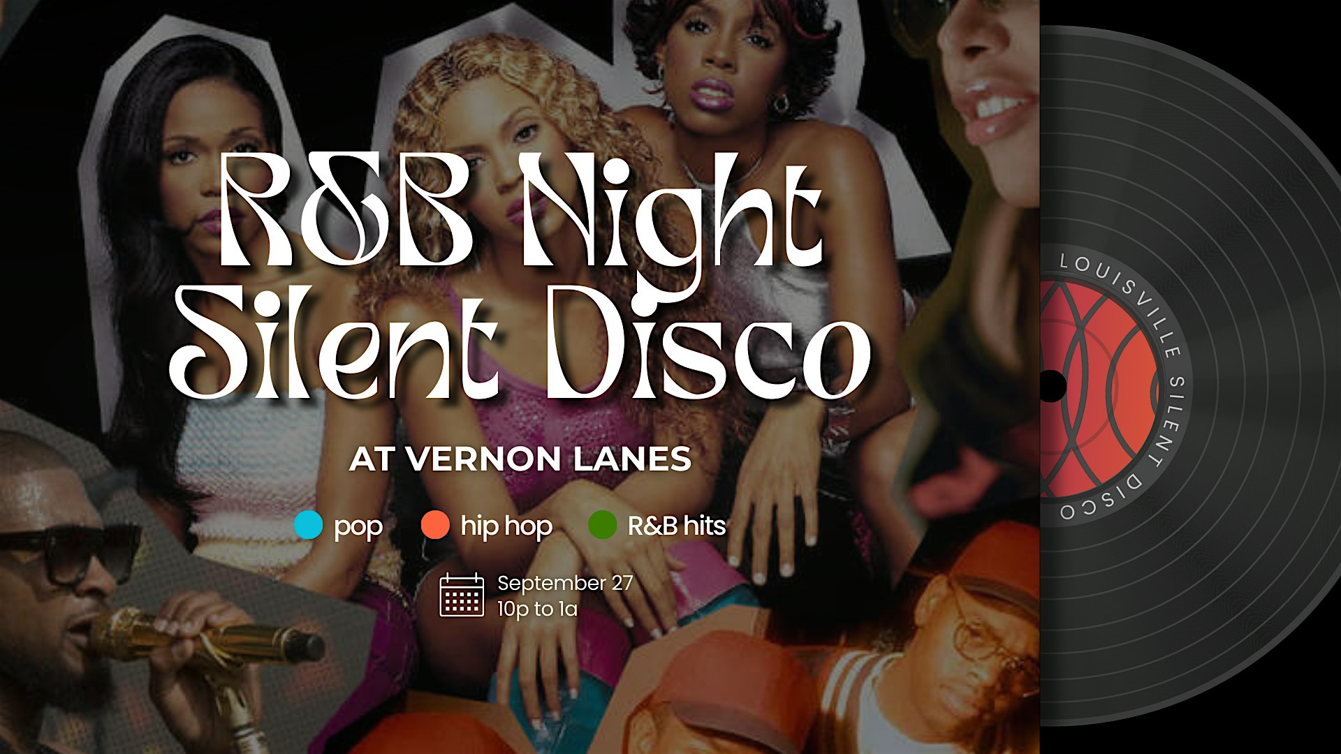 R&B Silent Disco at Vernon Lanes at Vernon Lanes – Louisville, KY