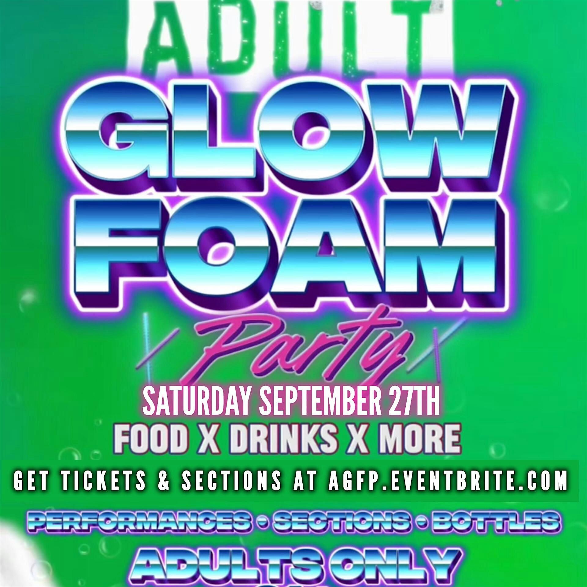 Adult Glow Foam Party at Private location – Atlanta, GA