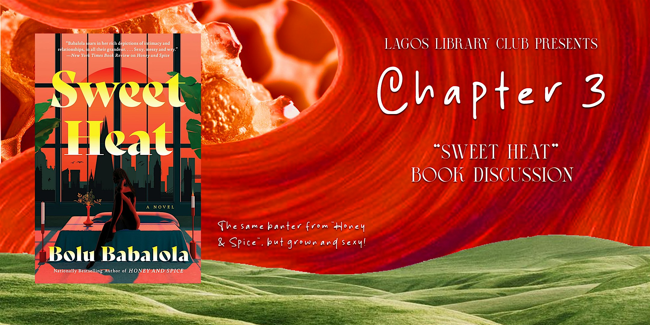 Lagos Library Club Presents “Chapter 3: Sweet Heat Book Discussion” at 8200 Dixon Ave – Silver Spring, MD