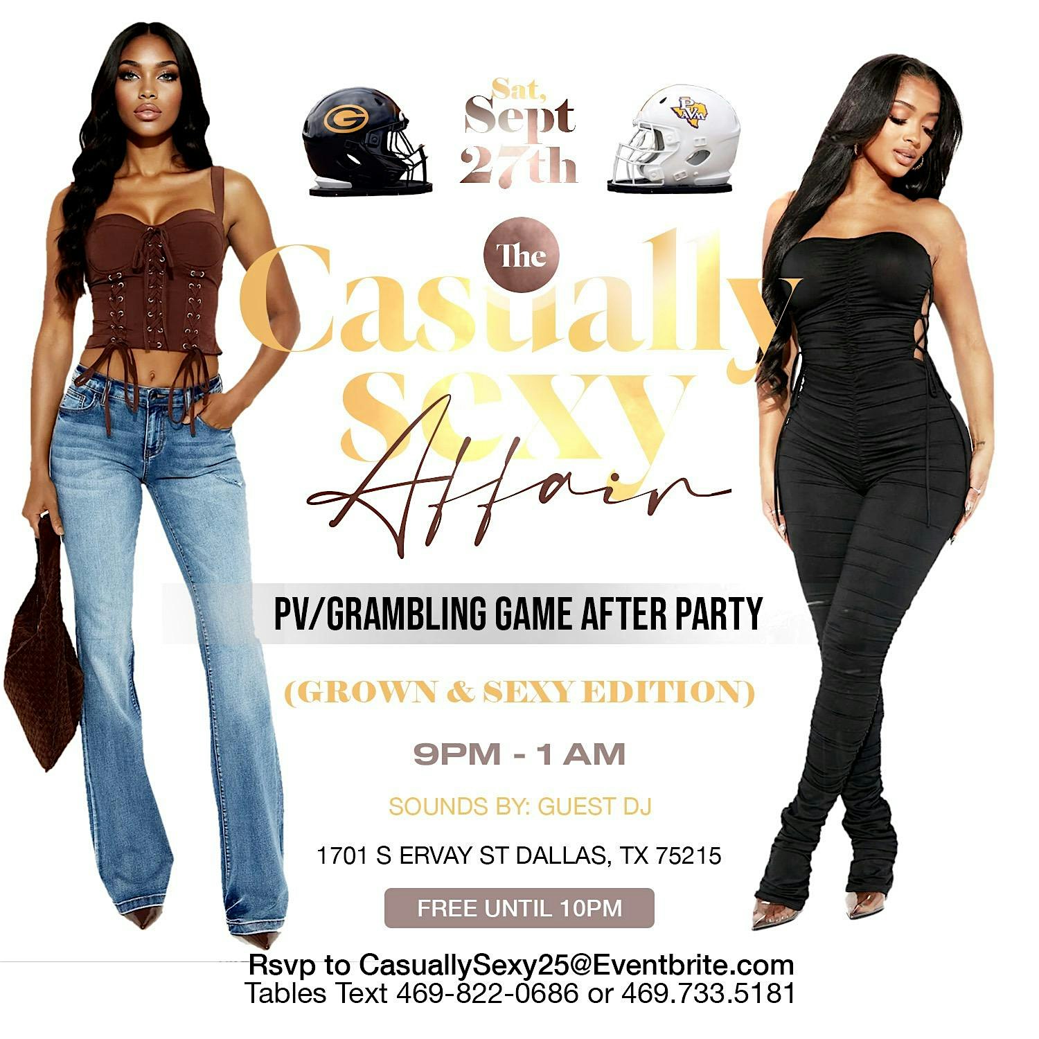 The Casually Sexy Affair State Fair Classic After Party at 1707 S Ervay St – Dallas, TX