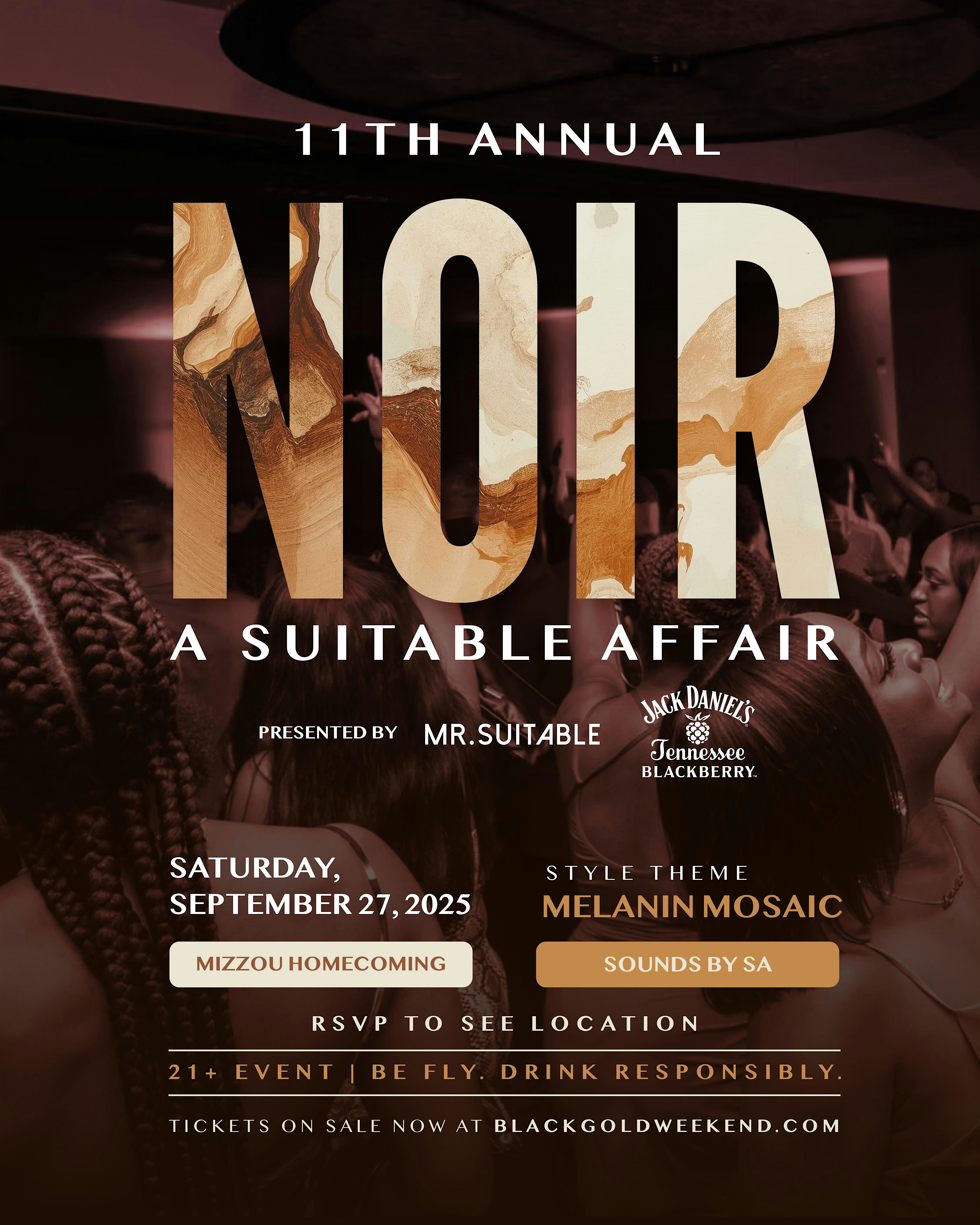 NOIR: A Suitable Affair (Mizzou Homecoming 2025) at Secret Location. IYKYK. – Columbia, MO