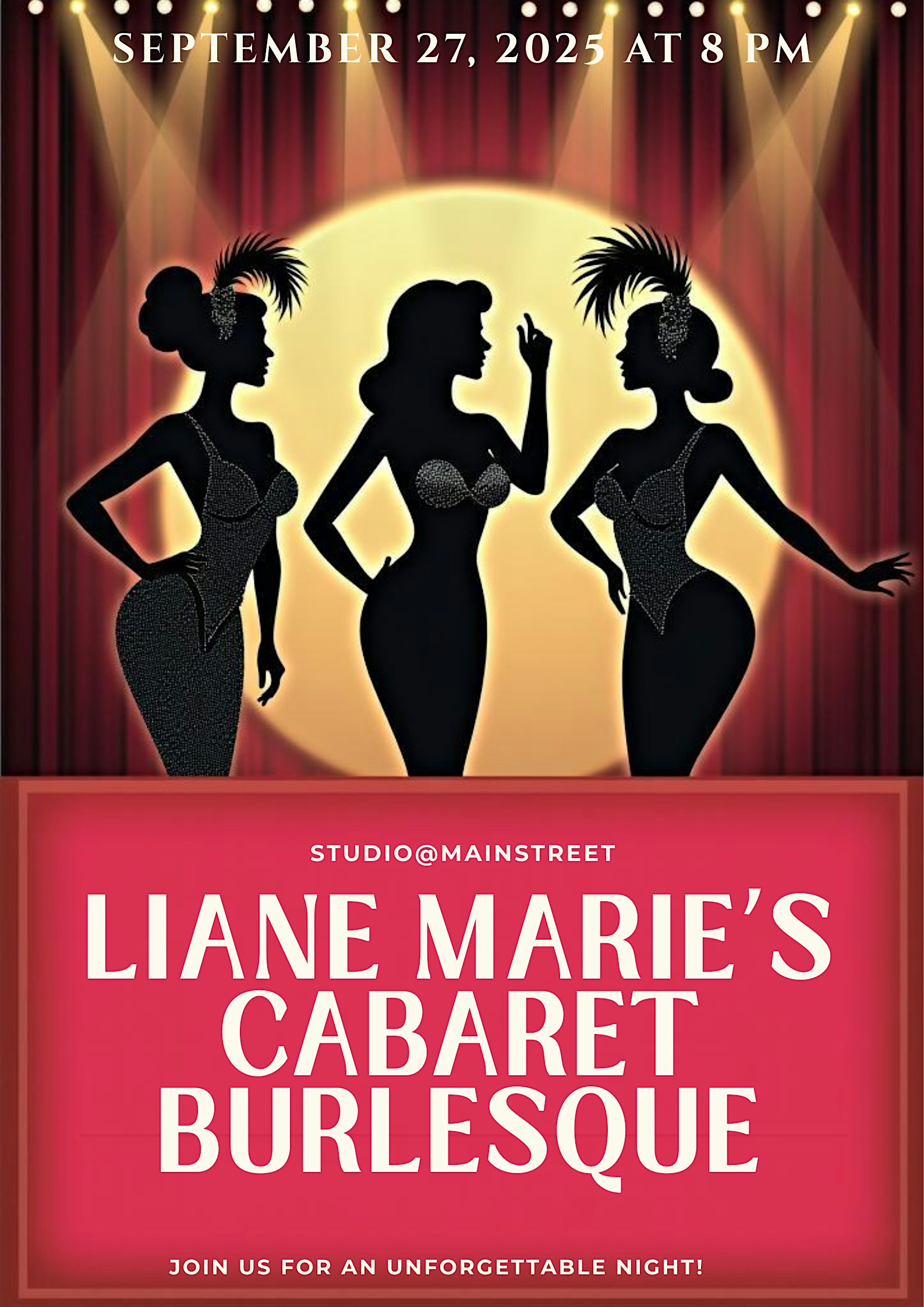 Liane Marie’s Cabaret & Burlesque at Studio@Mainstreet – Parker, CO
