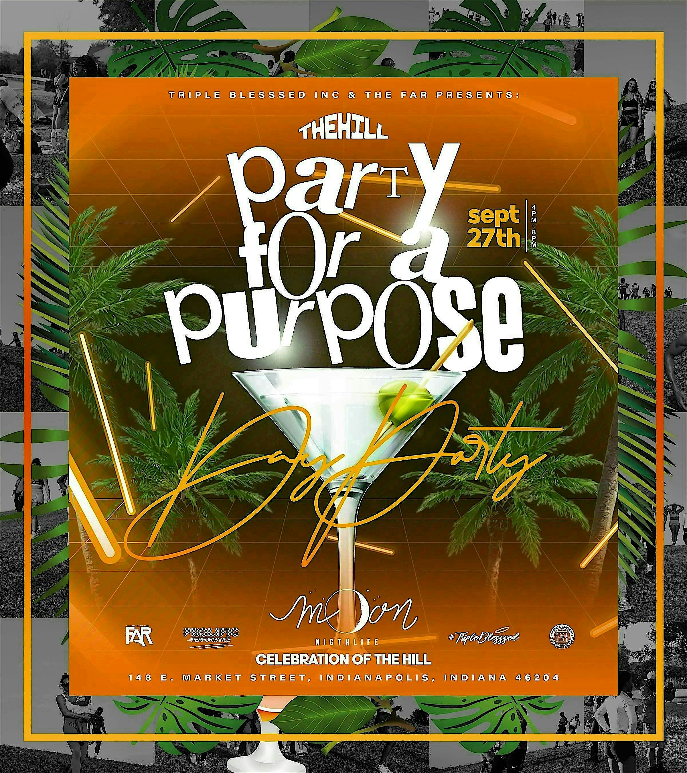 The Hill: Party For A Purpose Celebration at Moon Lounge – Indianapolis, IN