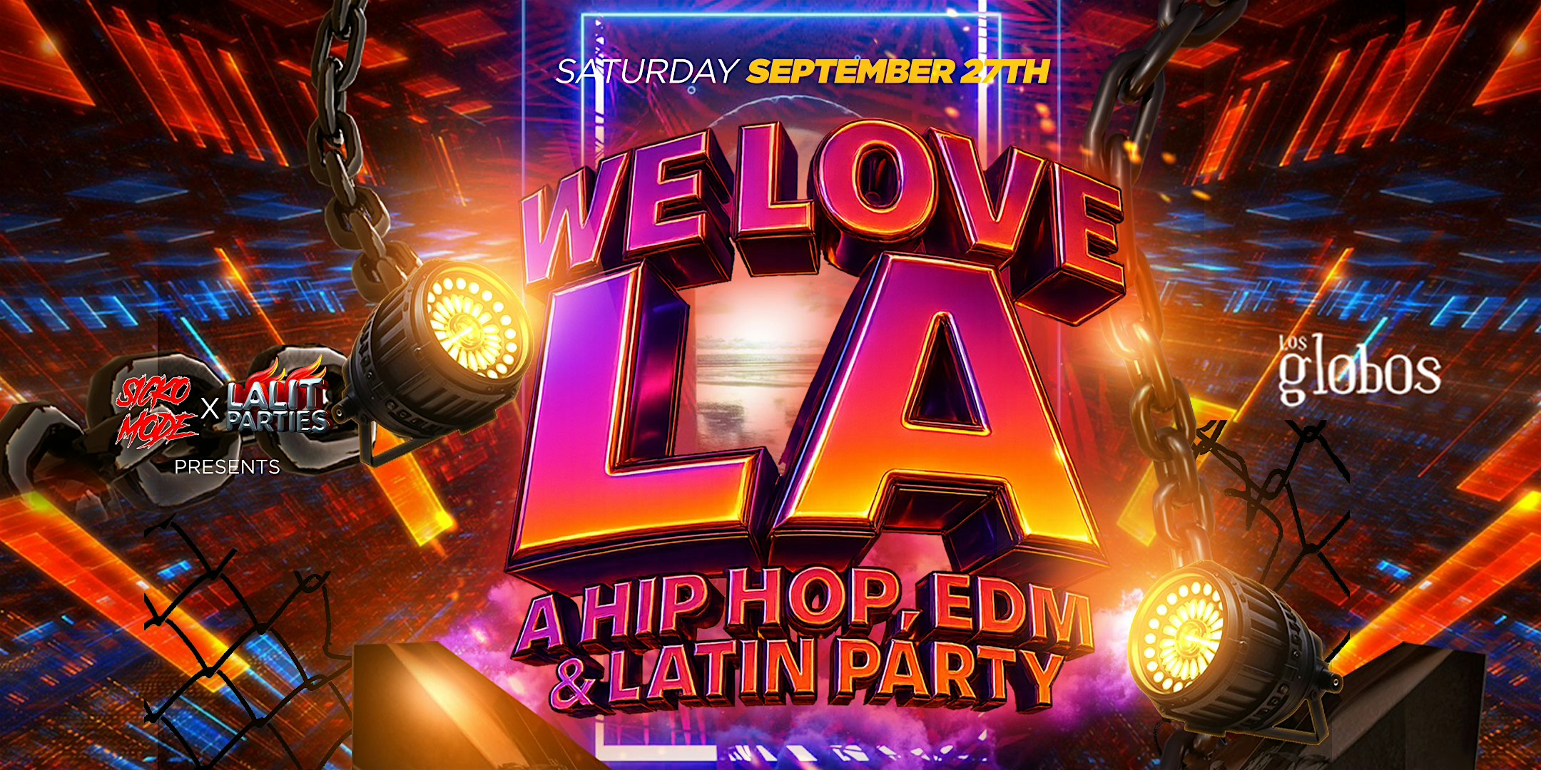 WE LOVE LA PARTY HOSTING RIO FROM THESEFOO BIRTHDAY BASH // FREE W/RSVP 18+ at Los Globos – Los Angeles, CA