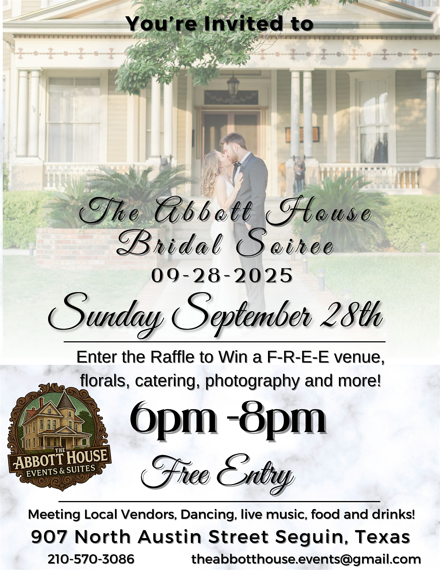 Autumn Bridal Fair At The Abbott House at Abbott House – Seguin, TX