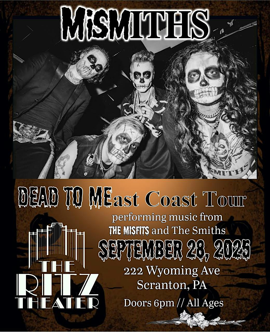The Mismiths at Ritz Theater and Performing Arts Center – Scranton, PA