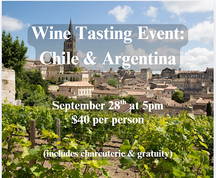 The Red Feather Chile & Argentina Wine Tasting at The Red Feather – Melissa, TX