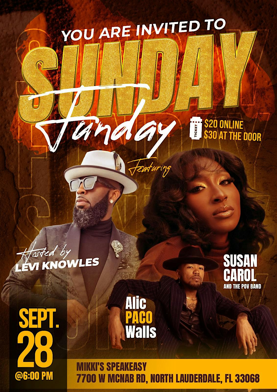 Funk Soul Lounge: Where Soul Meets Vibe at Mikki’s Speakeasy – North Lauderdale, FL