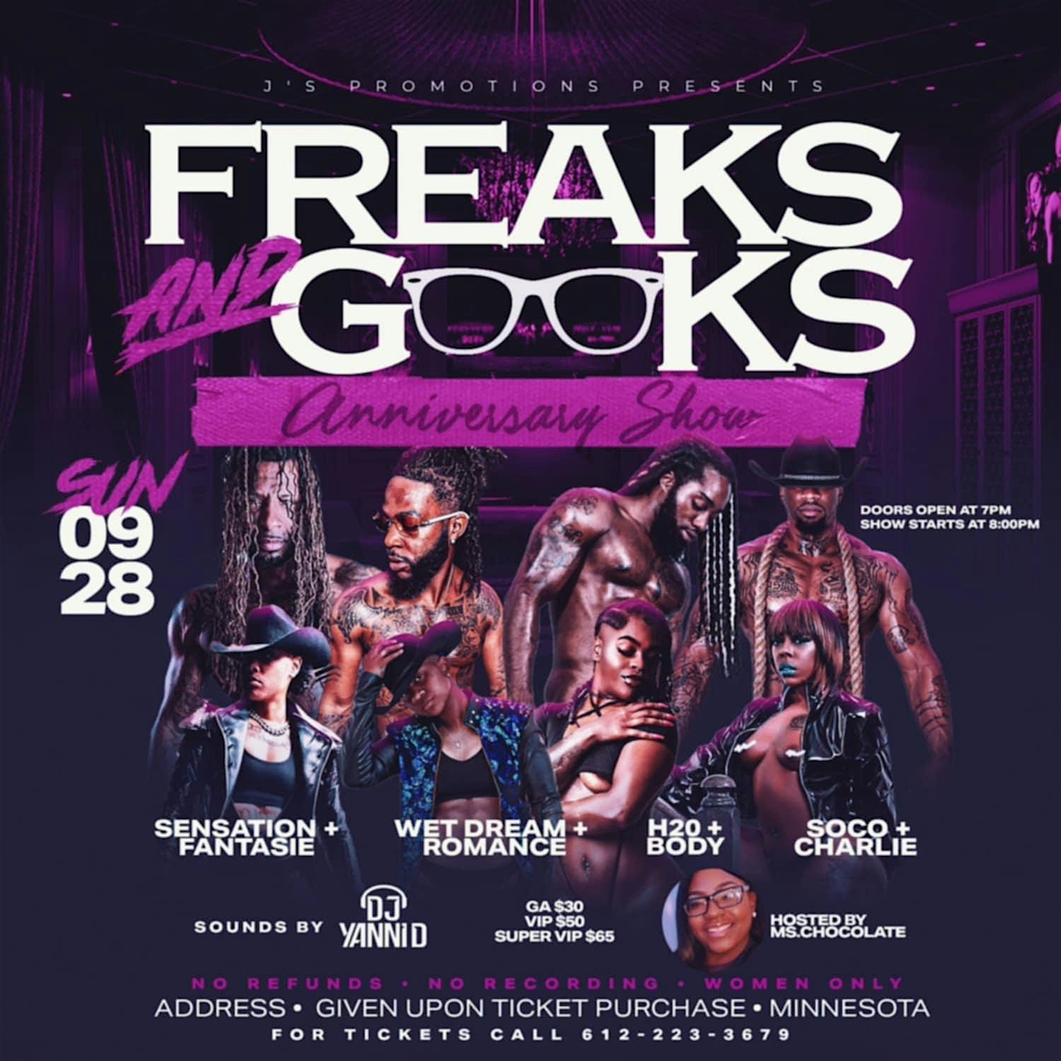FRE@KS AND GEEKS at 400 W 67th St – Minneapolis, MN
