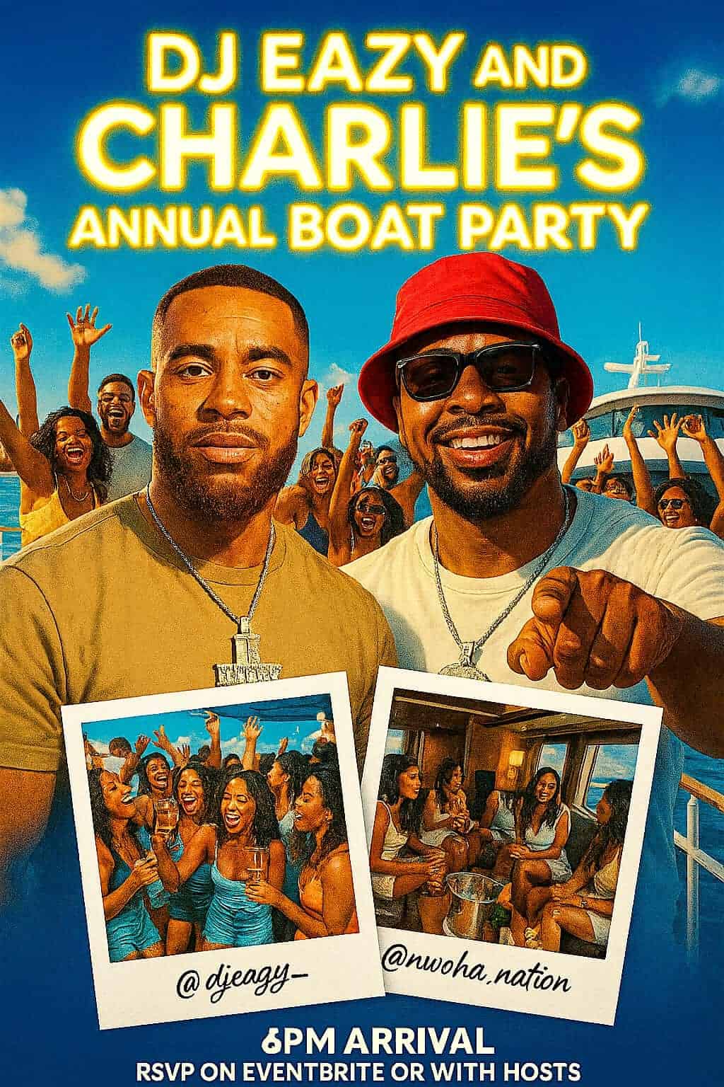 DJ Eazy & Charlie’s Annual Boat Party at 110 Fairway Dr – Grapevine, TX