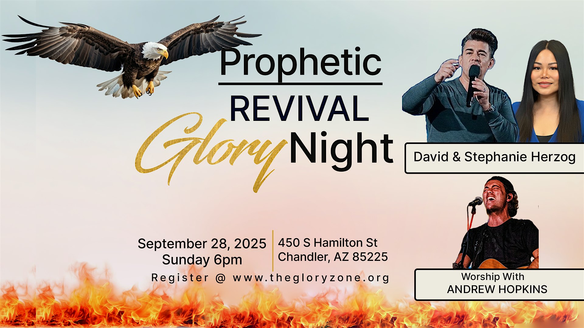 Revival Glory Night at 450 S Hamilton St – Chandler, AZ