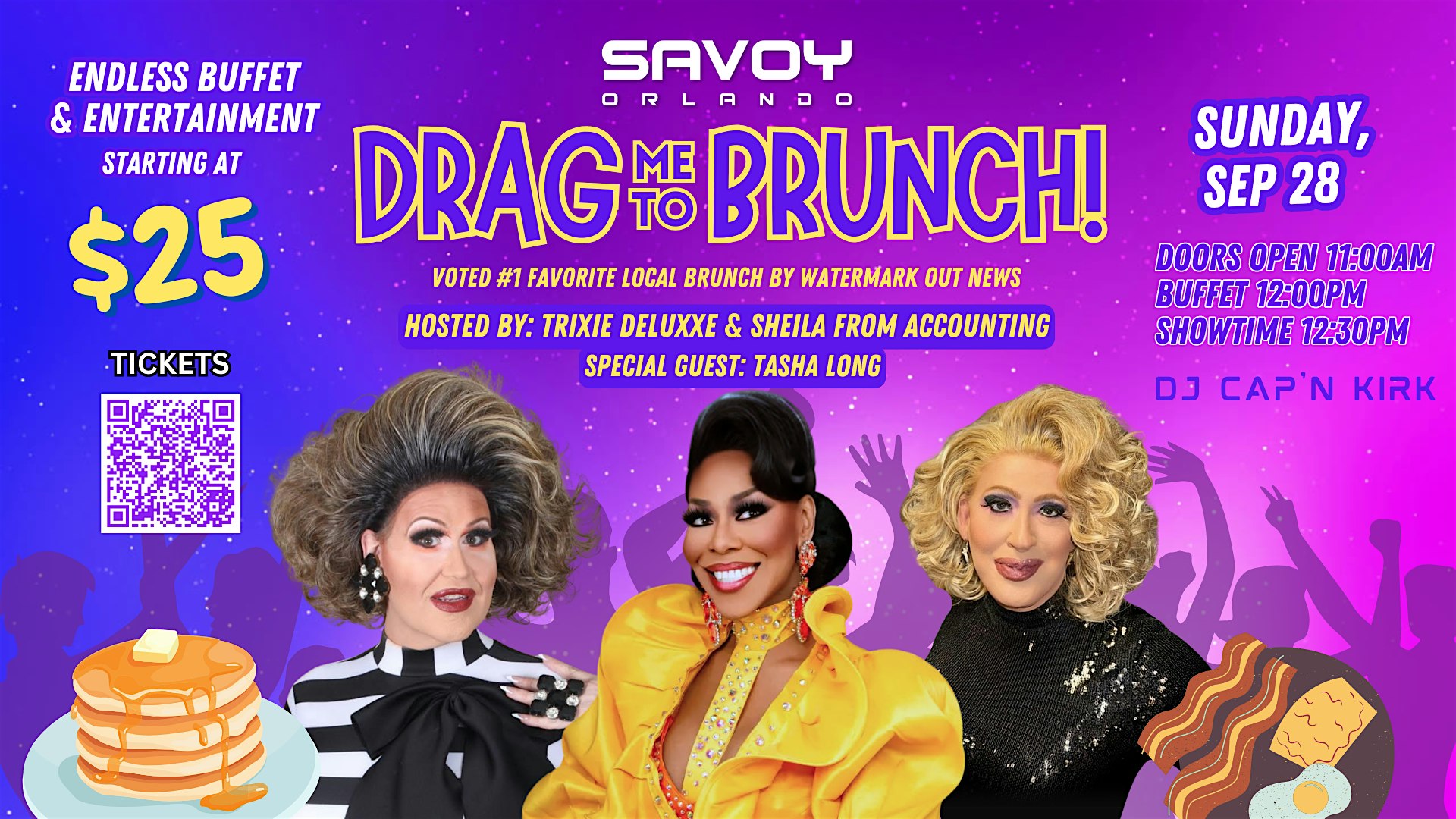Drag Me to Brunch! Orlando’s Favorite Drag Brunch! at Savoy Orlando – Orlando, FL