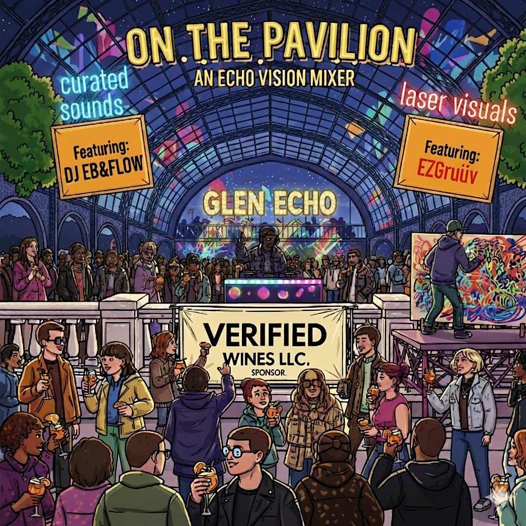 On the Pavilion: An Echo Vision Mixer at Glen Echo Park – Glen Echo, MD