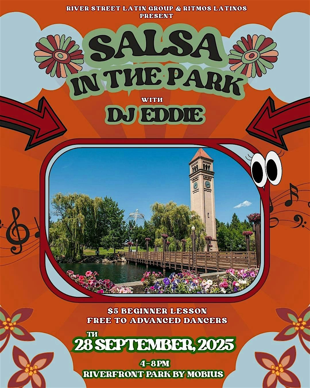 Salsa in the Park w/DJ Eddie (Dance Social) at Riverfront Park – Spokane, WA