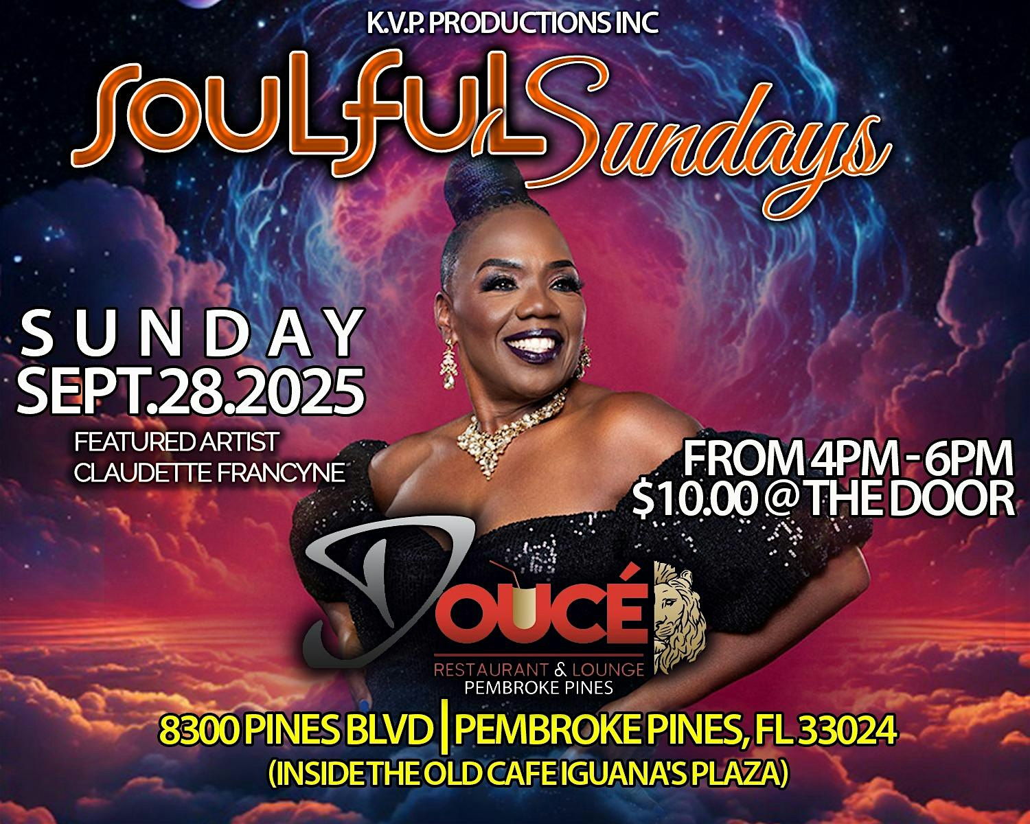 Soulful Sunday’s at Douce lounge pines – Pembroke Pines, FL