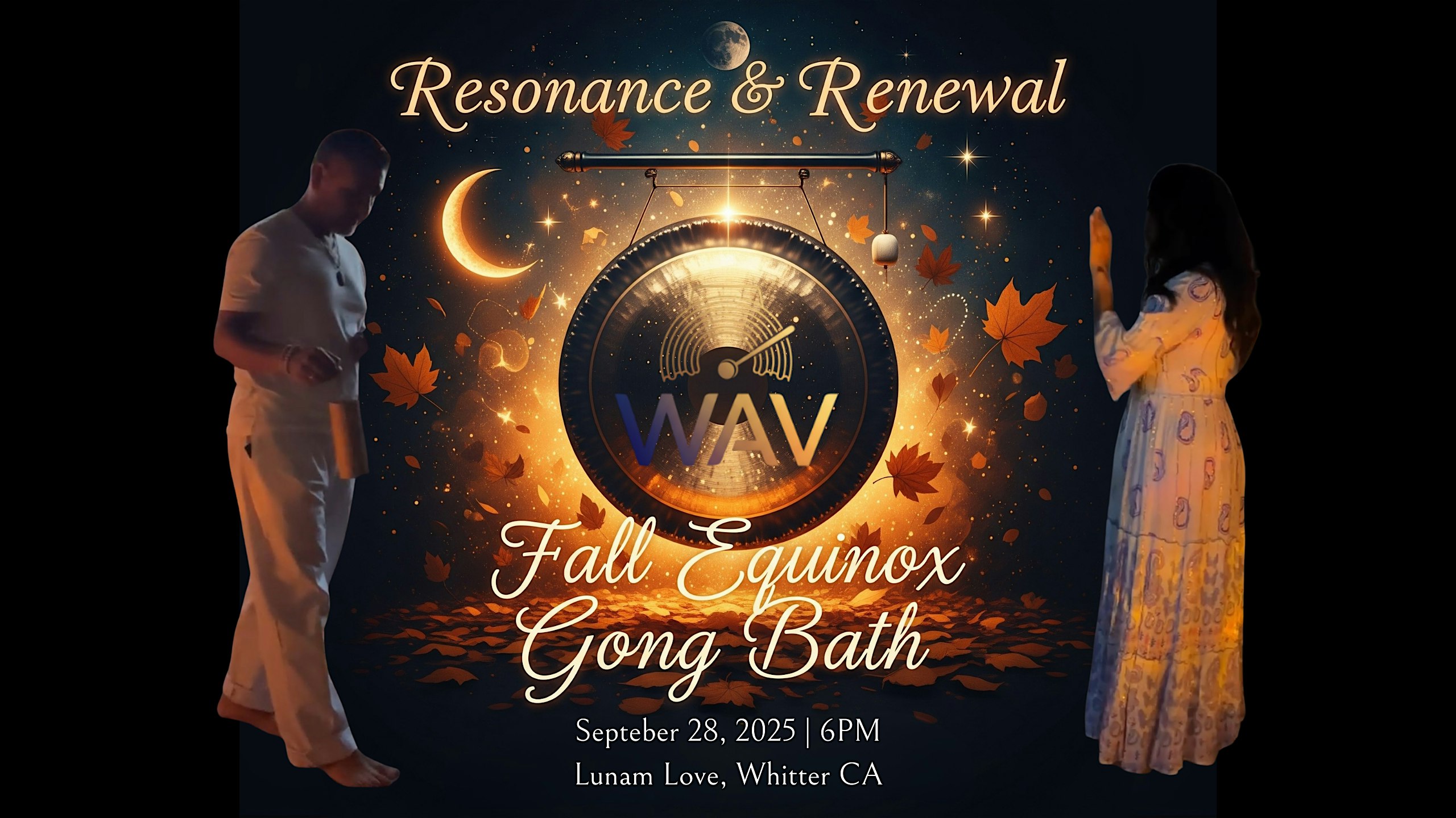 Fall Equinox Gong Bath at Lunam Love – Whittier, CA