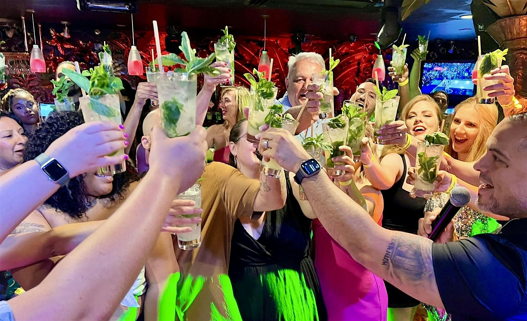 Miami Salsa Party: Lessons, Mojitos, Appetizers & Live Music in South Beach at 900 Ocean Dr – Miami Beach, FL