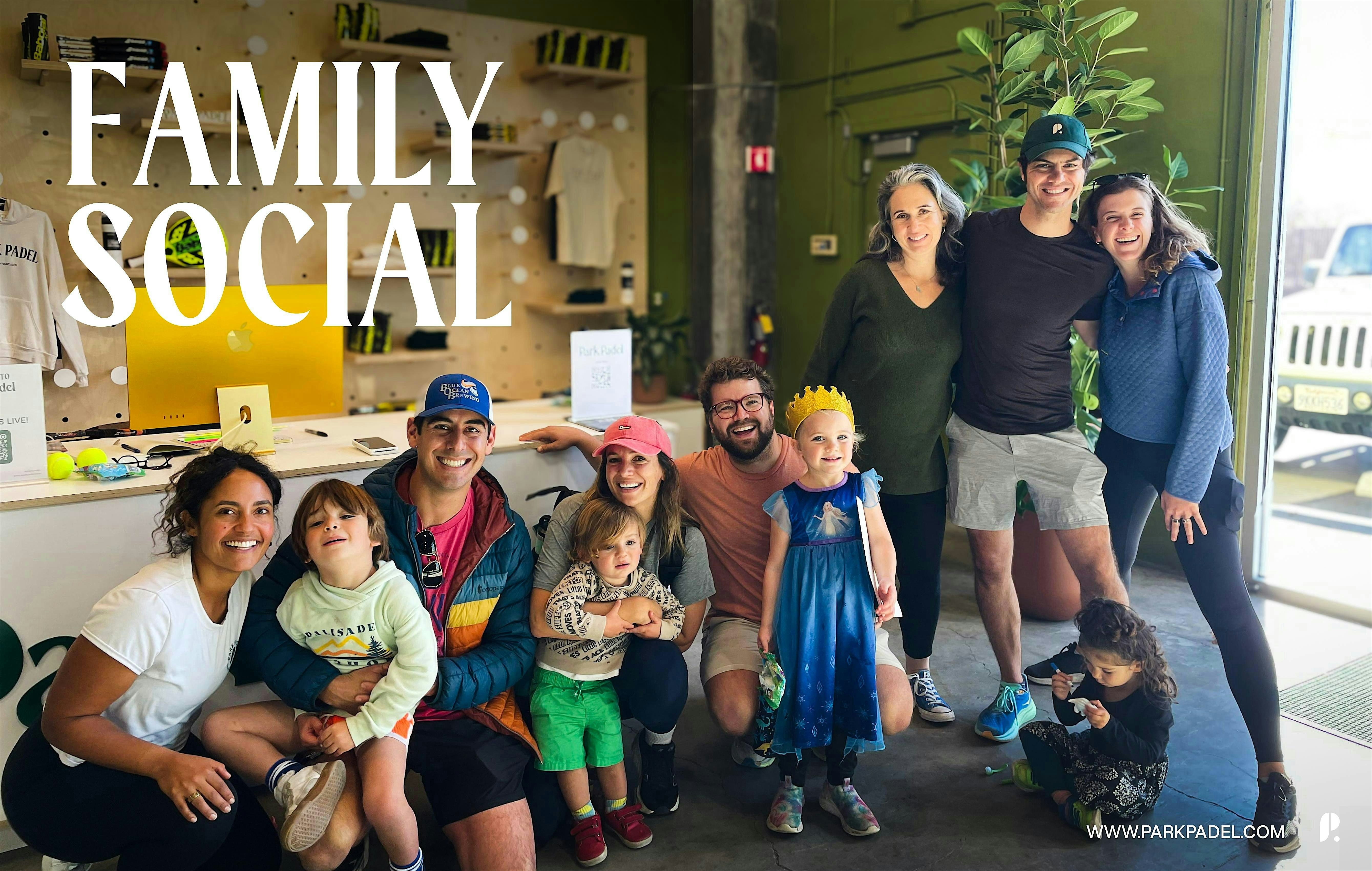 Family Social at Park Padel – South San Francisco, CA